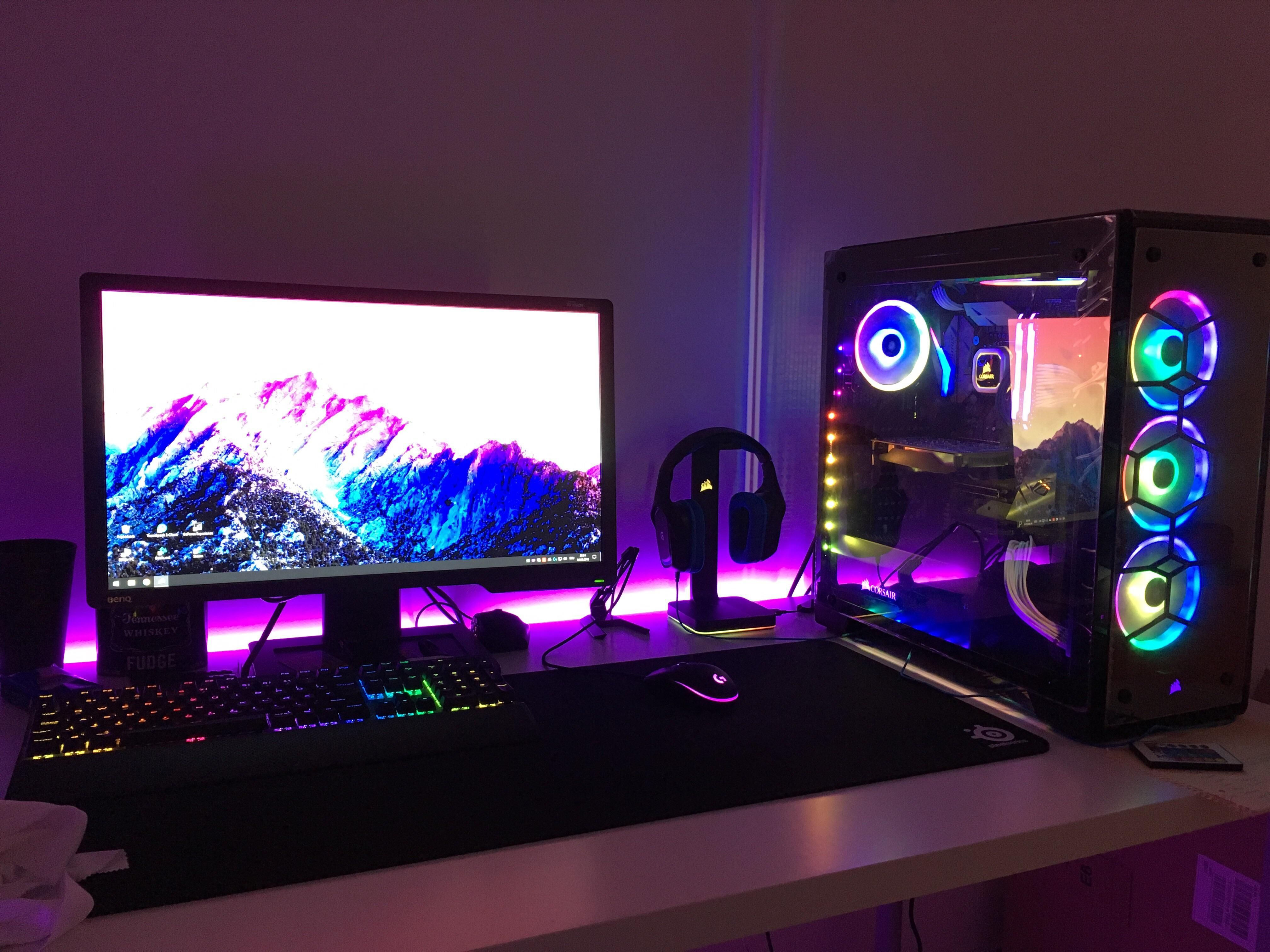 Wallpaper #Lh07LJMBlOZrFDOkAMrZ192 Almost Finished Just Waiting for the New Rtx 2080 Best Gaming Setup
