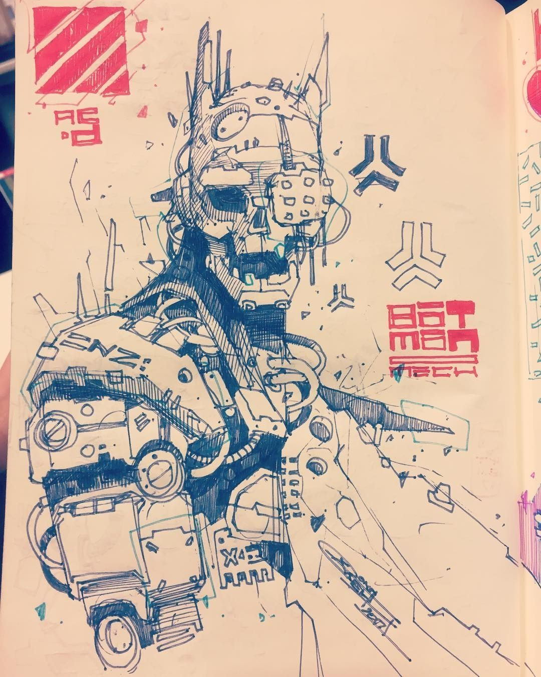 Wallpaper #SzuIb5cBSWmA-tzpLY-L129 Cyberpunk Reference Drawing Jethro Jeff