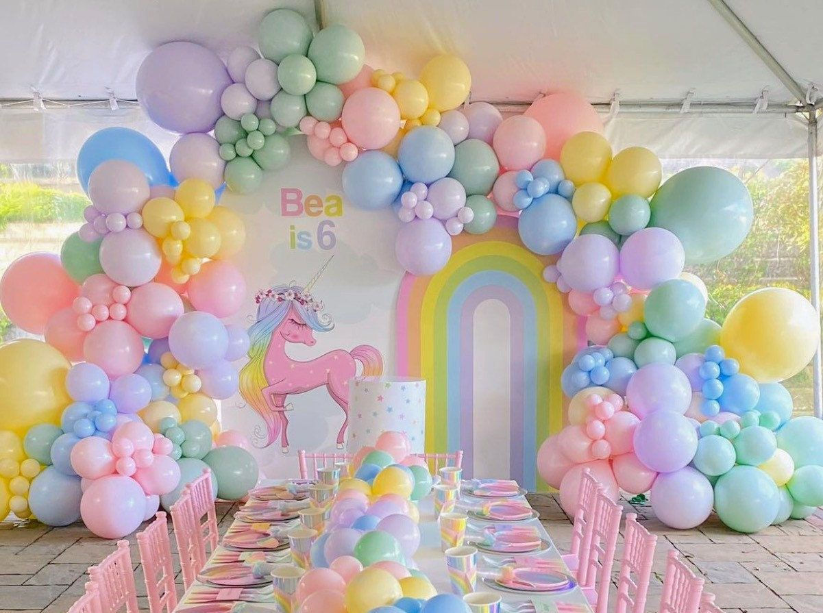 Wallpaper #MDHaNZMB5zzyi_yY3VhD472 Balloon Arch Tape Balloon Garland Rainbow Balloon Arch Purple