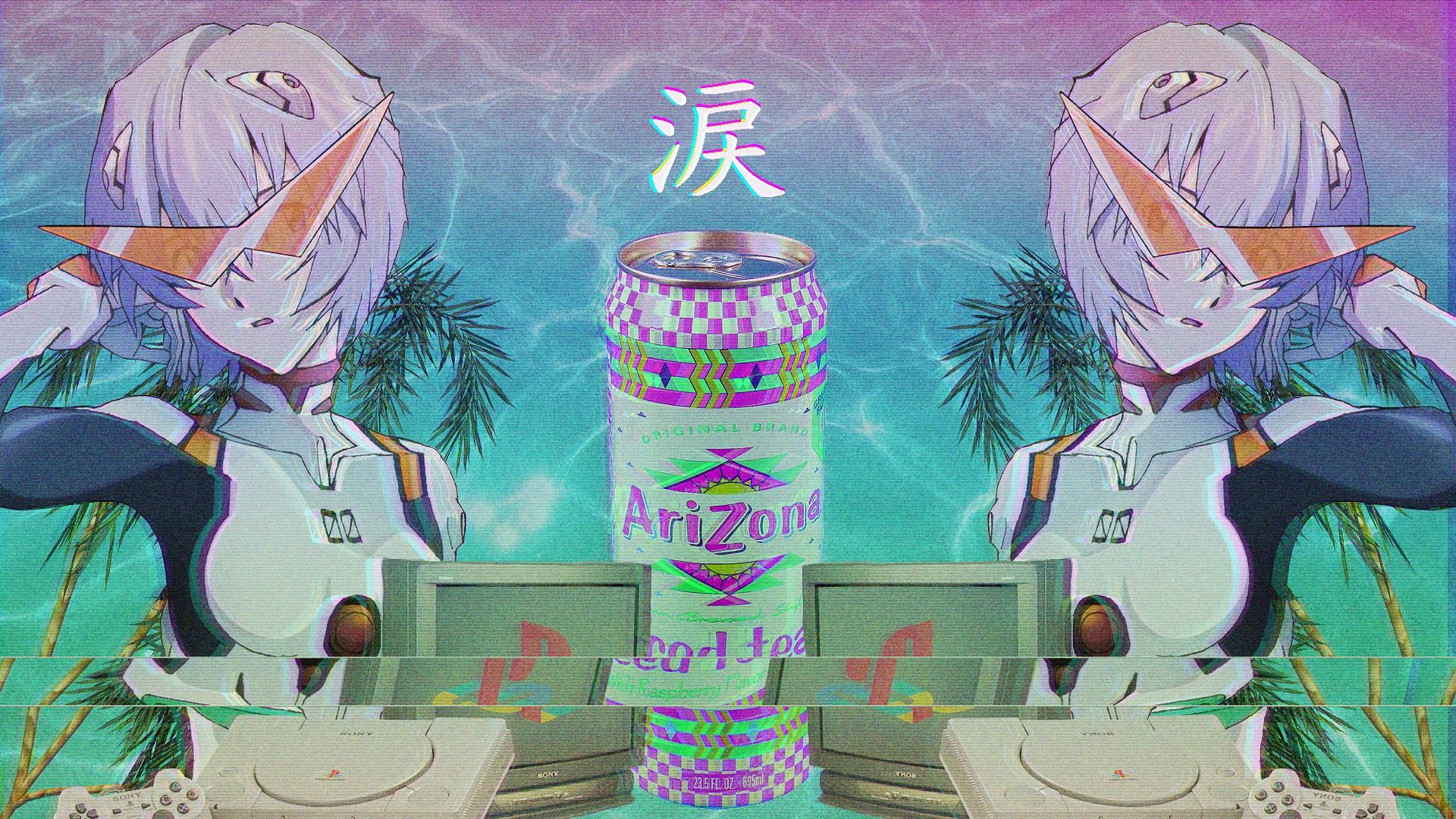 Wallpaper #yTMkM5MBcgDP3FvJMqlR242 Vaporwave Google Search Aesthetic Anime Anime Vaporwave Wallpaper