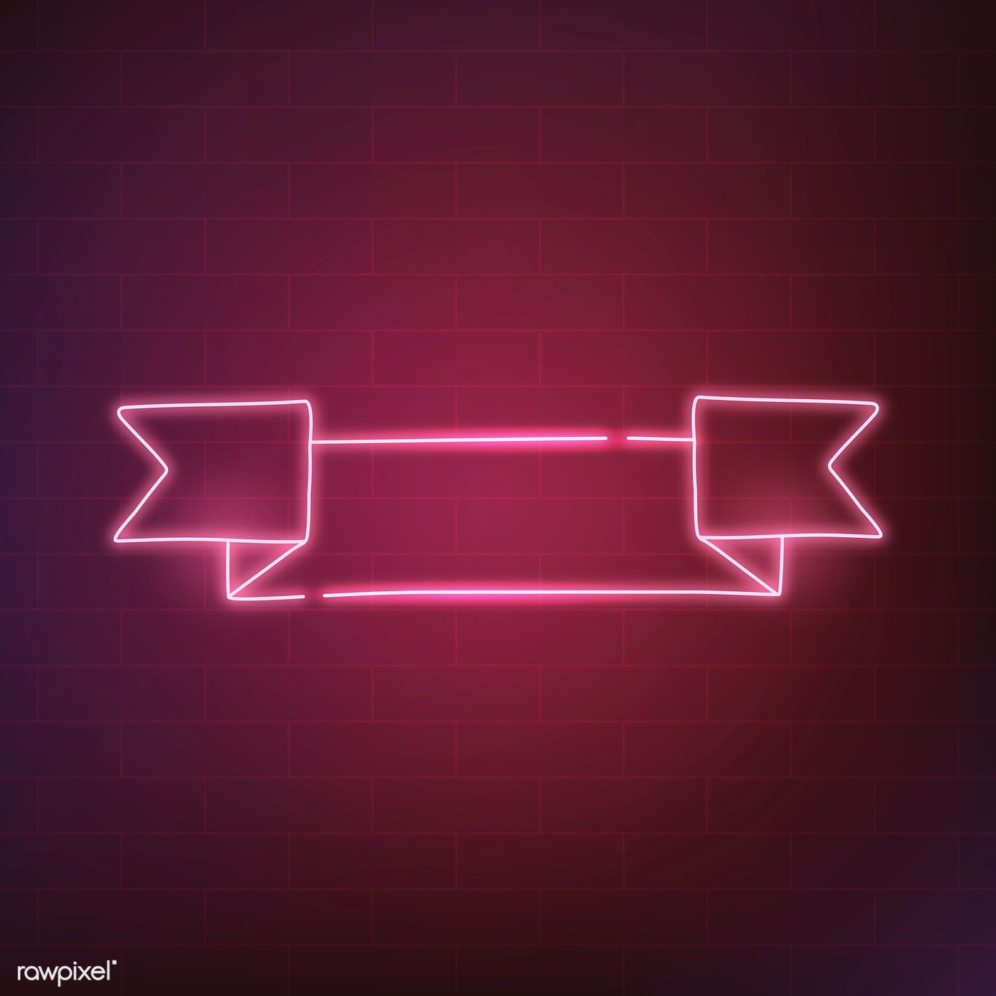 Wallpaper #jmhSGJMBSpphPi3-hxKh124 Neon Banner on a Red Background Vector Free Image by Rawpixelcom