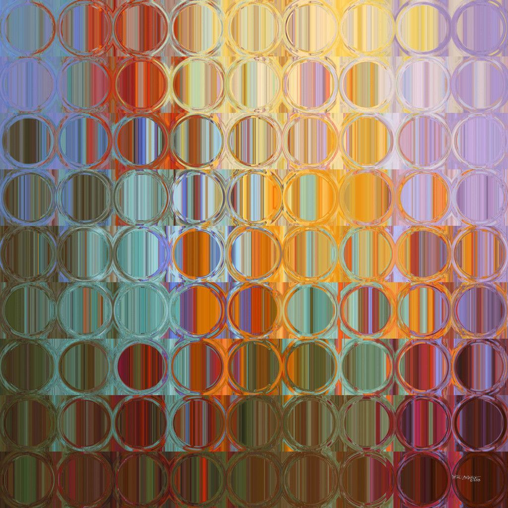 Wallpaper #52dQ-5IBSpphPi3-YpO849 Abstract Art Circles and Squares 35 Modern Fine Art Limited