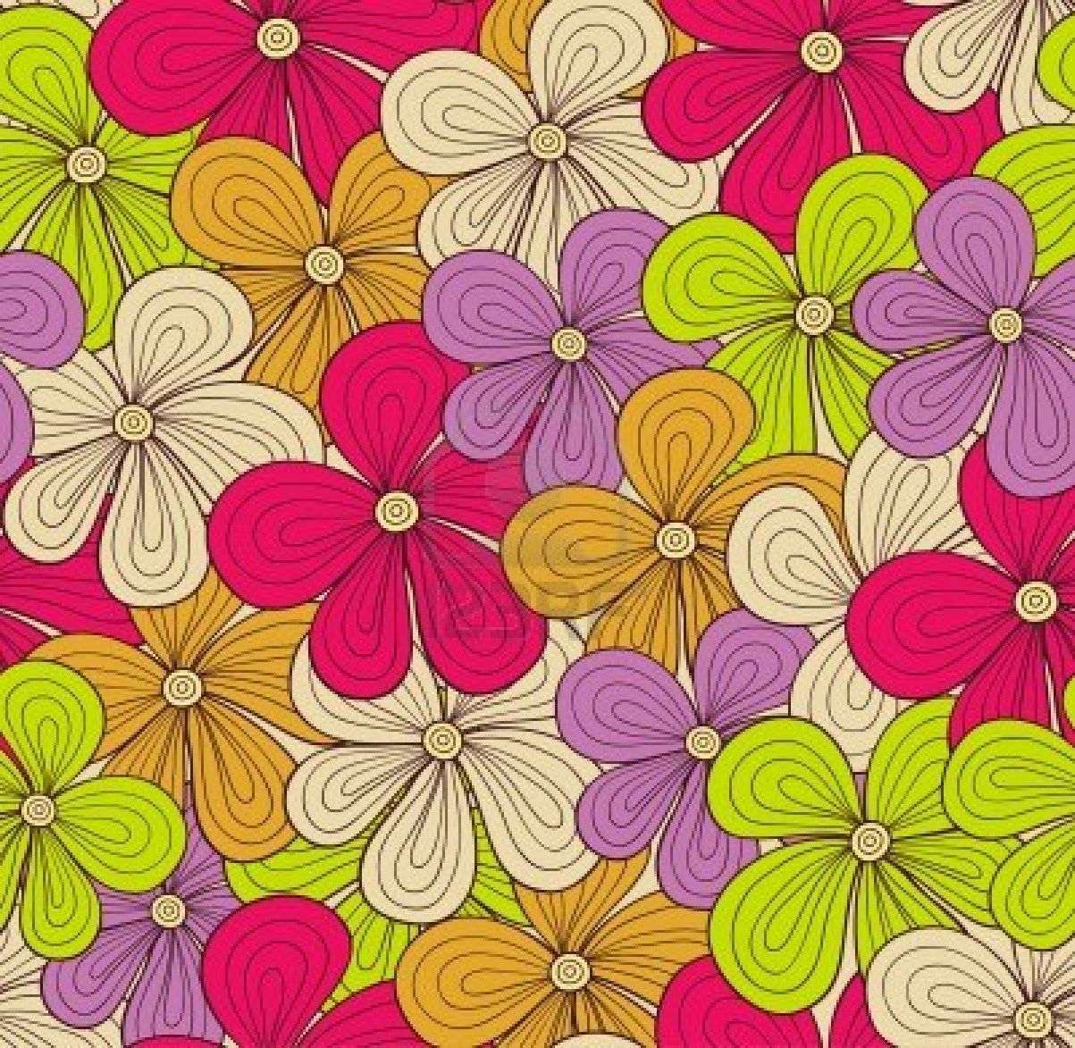 Wallpaper #7wCA644BSdW8dNouOhGM27 Seamless Colorful Floral Pattern Vector Background Stock Photo