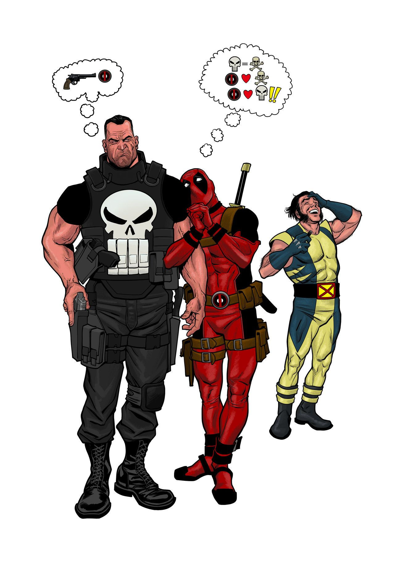Wallpaper #Xx1nLZMBlOZrFDOkIND7114 Deadpoollovesfrank by Angryrooster on Deviantart Punisher Marvel
