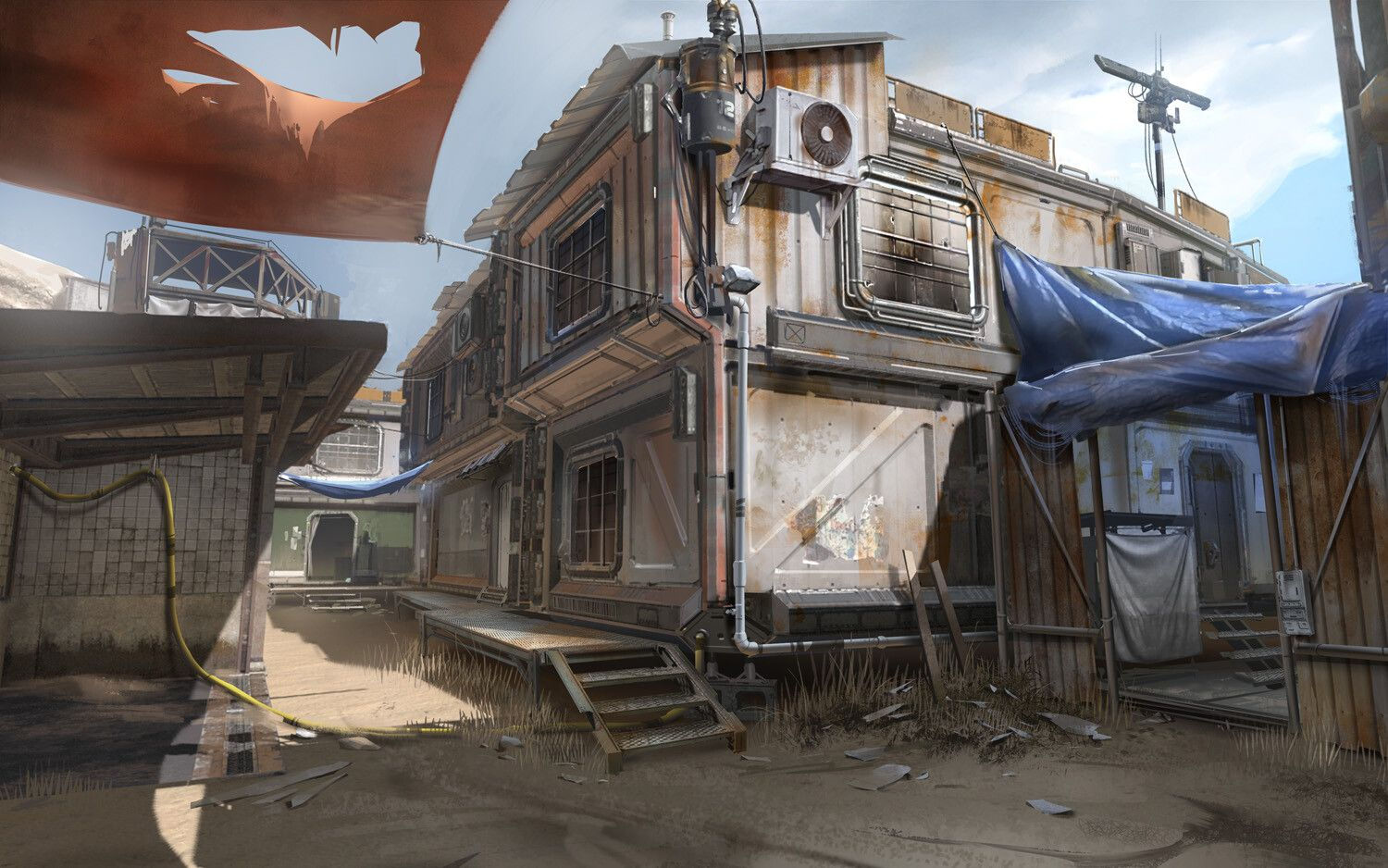 Wallpaper #1RljA48BtGB6xQ78E0sV30 Artstation Apex Legends Environment Concepts Hethe Srodawa Concept