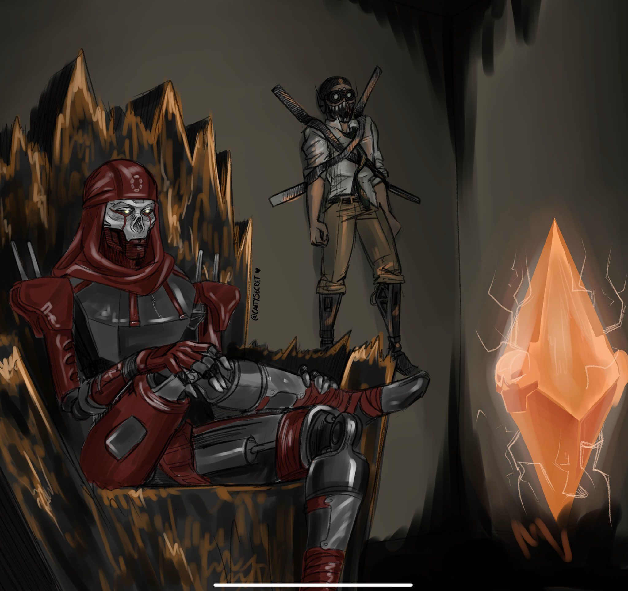 Wallpaper #8n2u8Y4Bnwiau_P6IAk225 Crypto Apex Legends Fan Art Wabisabi on in 2020 Crypto Apex Legends