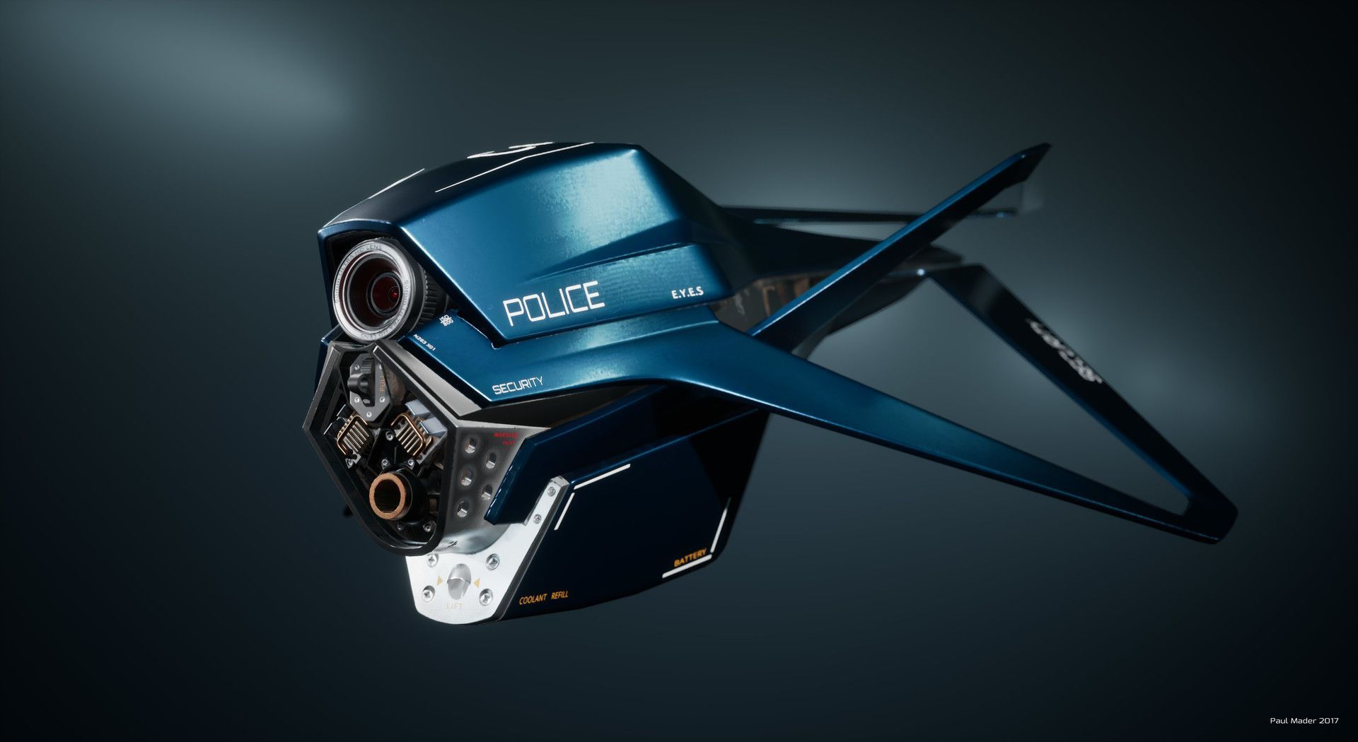 Wallpaper #eb723 Concept Sci Fi Drone Obj
