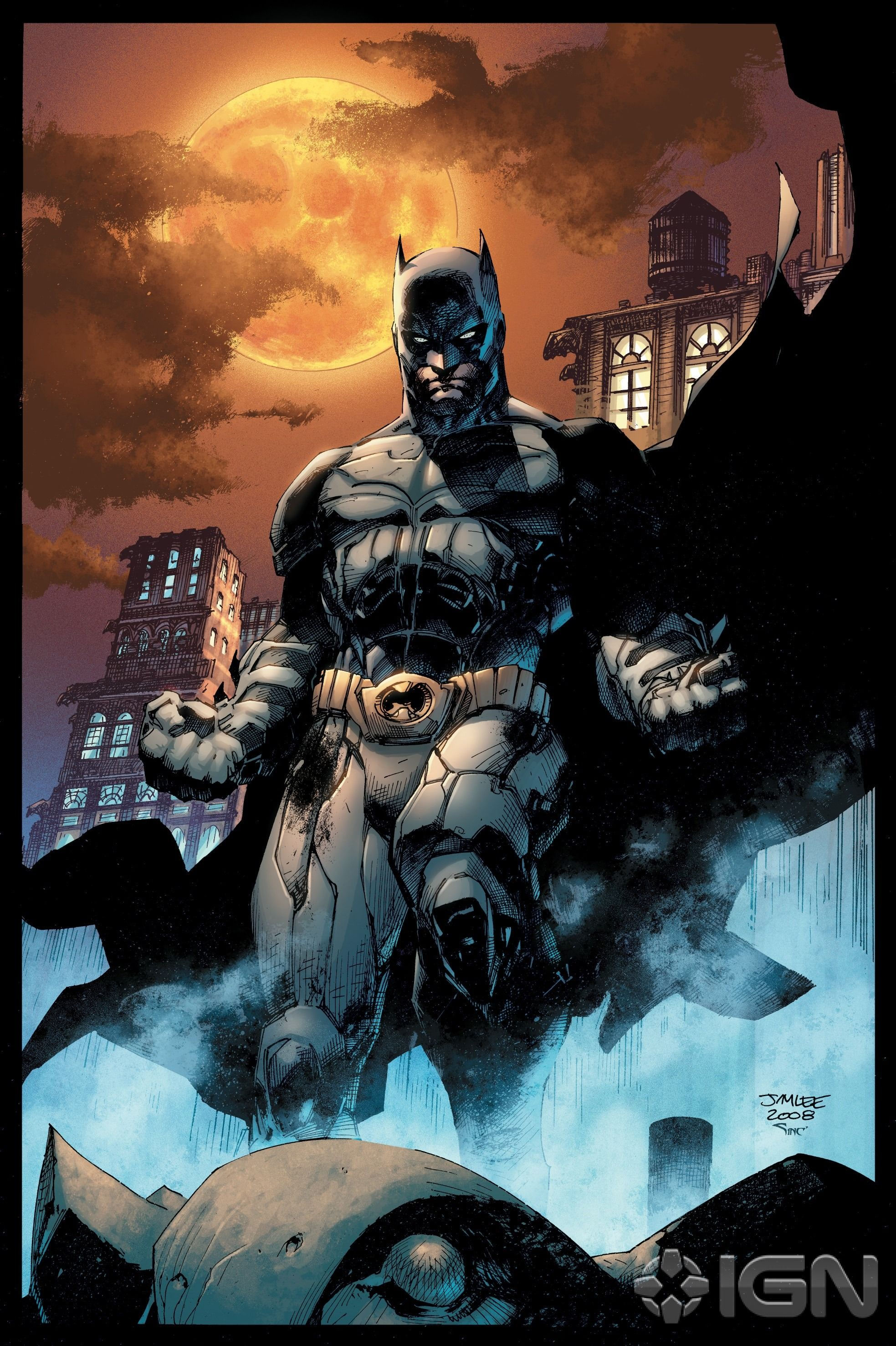 Wallpaper #Vn1y8Y4Bnwiau_P6bgmy10 Batman Light Armored Suit by Jim Lee DC Batman Dccomics Jimlee
