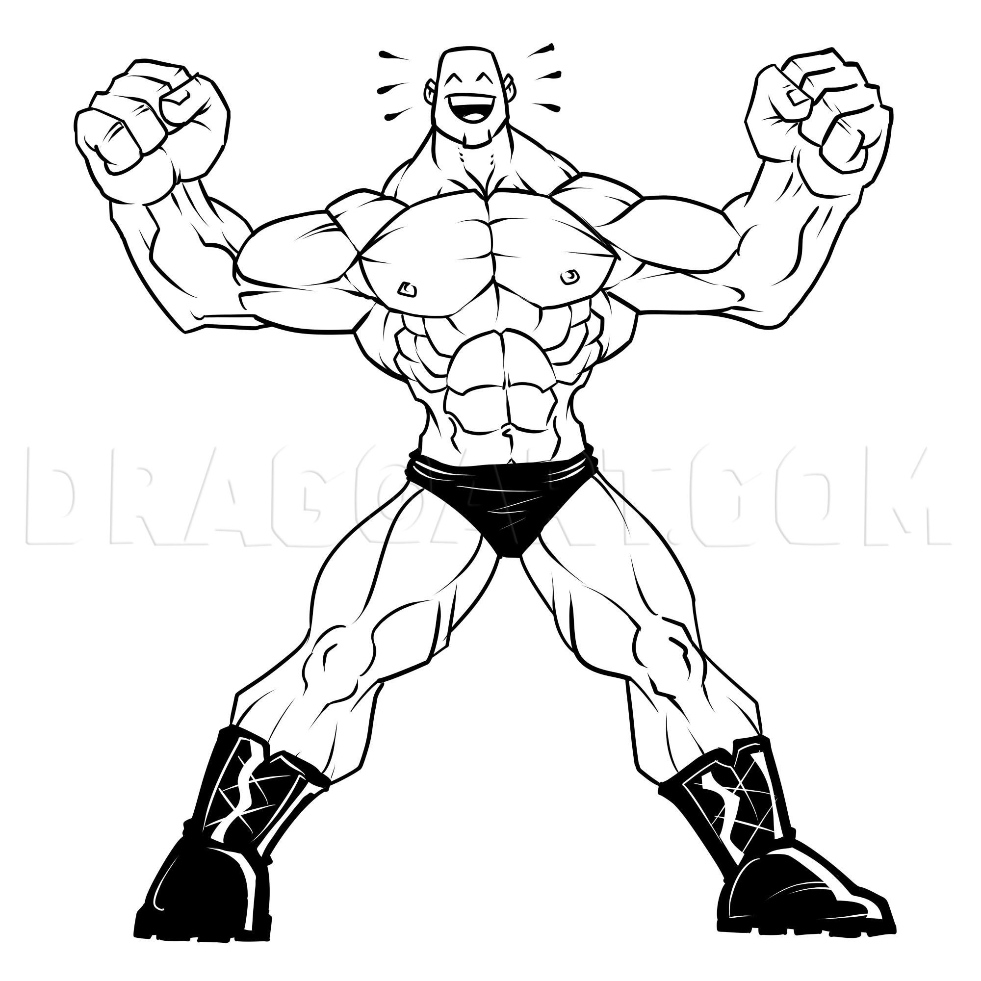 Wallpaper #hkCjMJMBJhL2WPbamMLi90 How to Draw Muscles Step by Step Drawing Guide by Kingtutorial Artofit