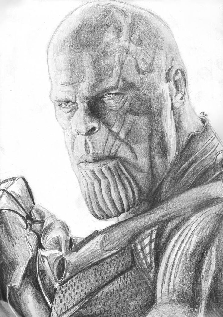 Wallpaper #s5x74ZIBZHQxiYarI7ur99 Thanos Infinity War Sketch by Maytheforcebewithyou Marvel Drawings