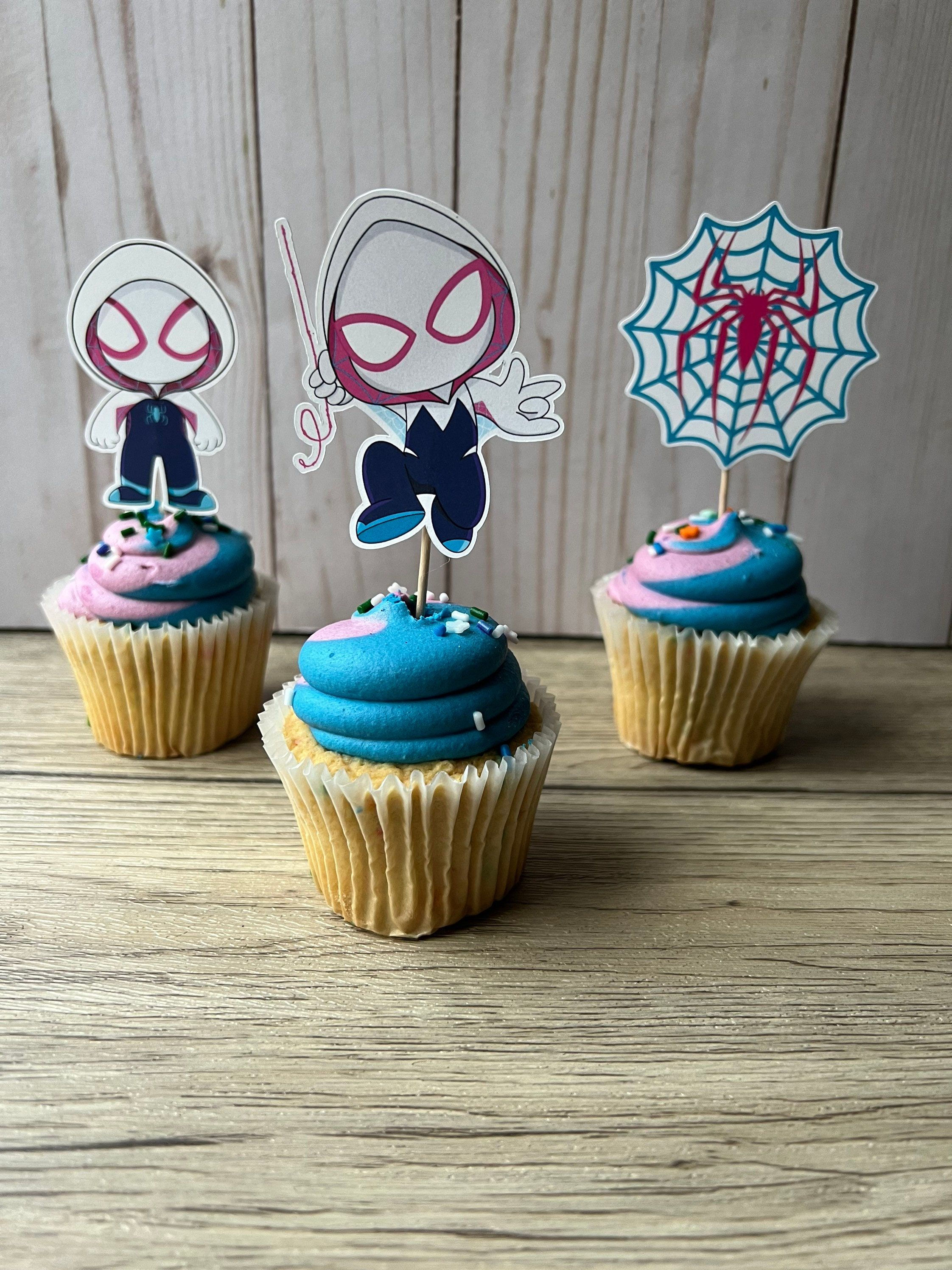 Wallpaper #SfS5OZMBKFX8bn3rL3dx37 Spider Cupcakes Ghost Cupcakes Themed Cupcakes Spiderman and Gwen