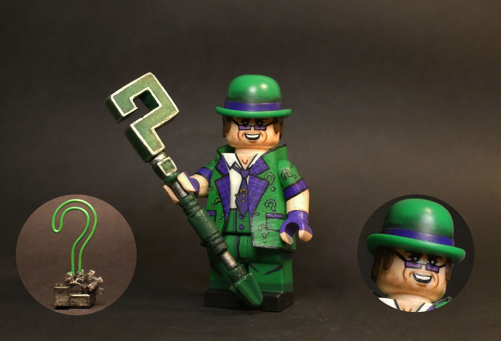 Wallpaper #B6WGN5MBVBiSkHCa7own11 Lego Riddler Hat