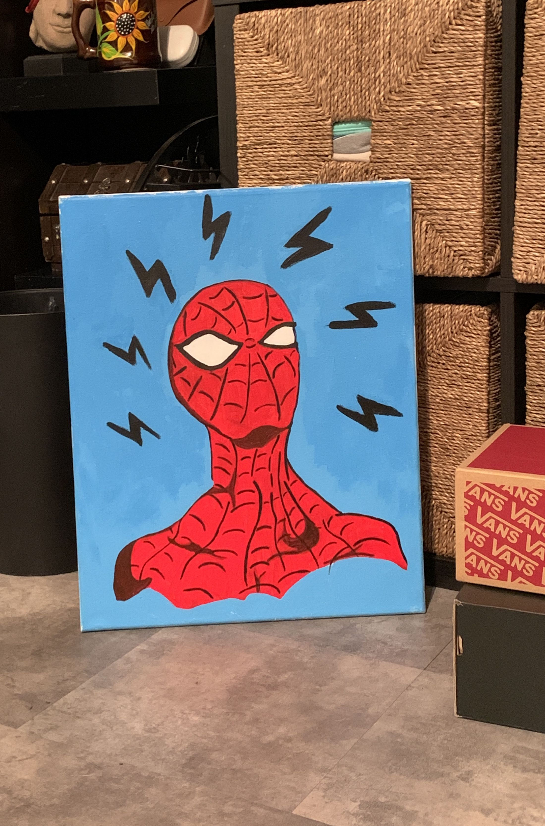 Wallpaper #9zF2NZMB5zzyi_yYU1bc37 Spider Man Acrylic Painting Spiderman Painting Spiderman Drawing