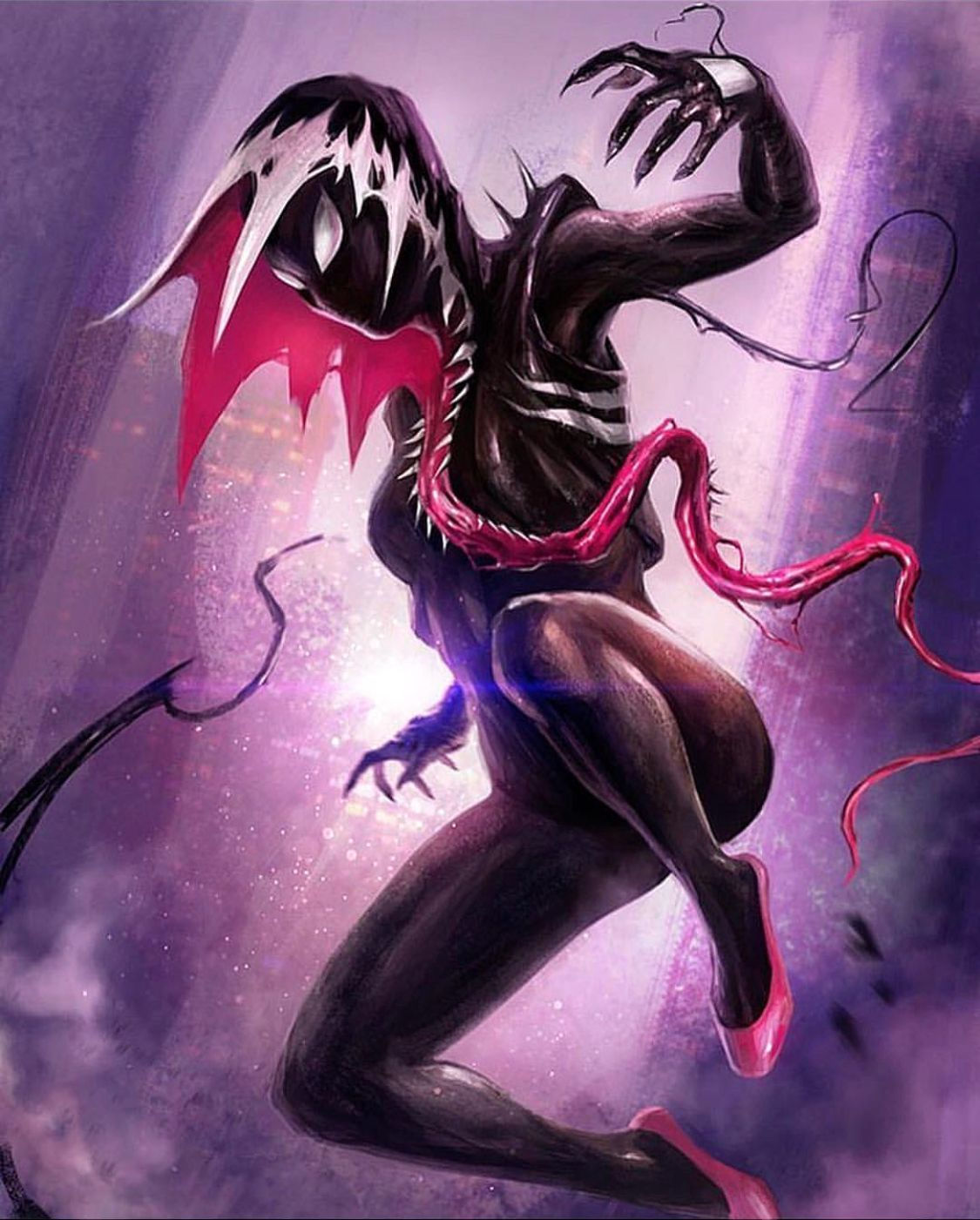 Wallpaper #a_THOZMBKFX8bn3rP3fk238 Gwenom Aranha Gwen Venom Quadrinhos Arte Da Marvel