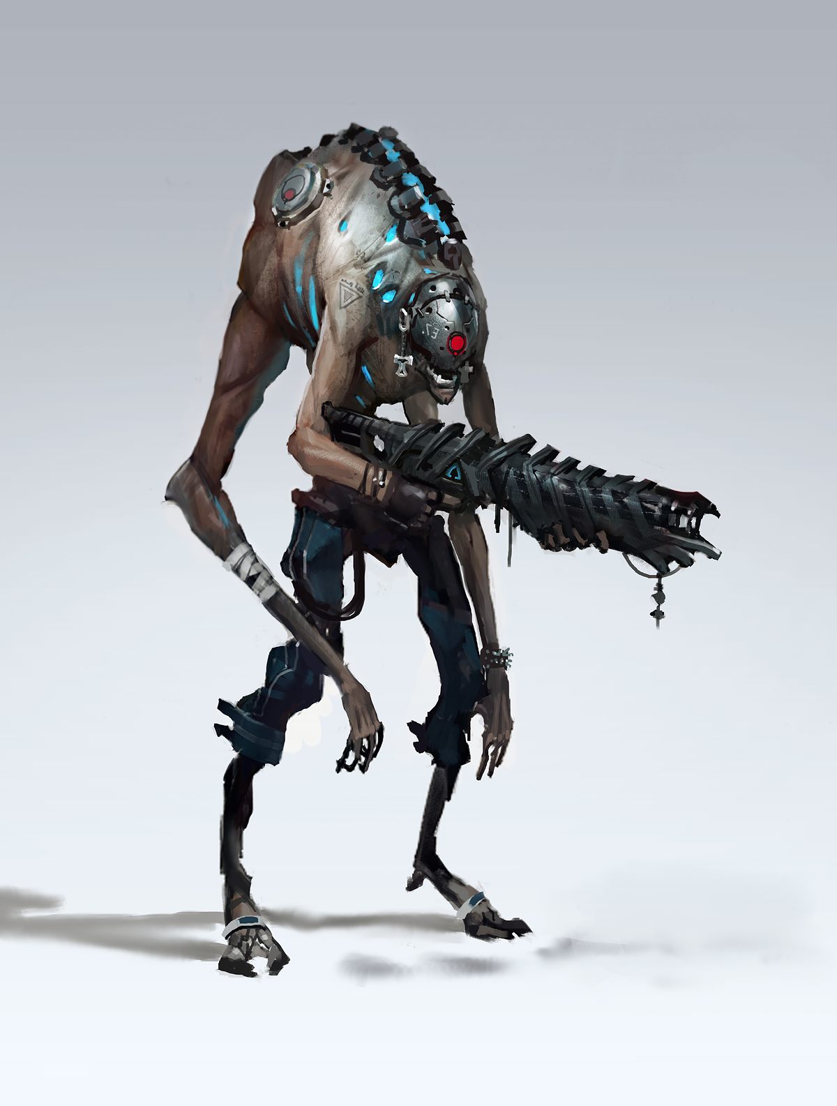 Wallpaper #3GjAHpMBSpphPi3-GylV321 Soldier by Zoonoid on Deviantart Robot Concept Art Alien Concept Art