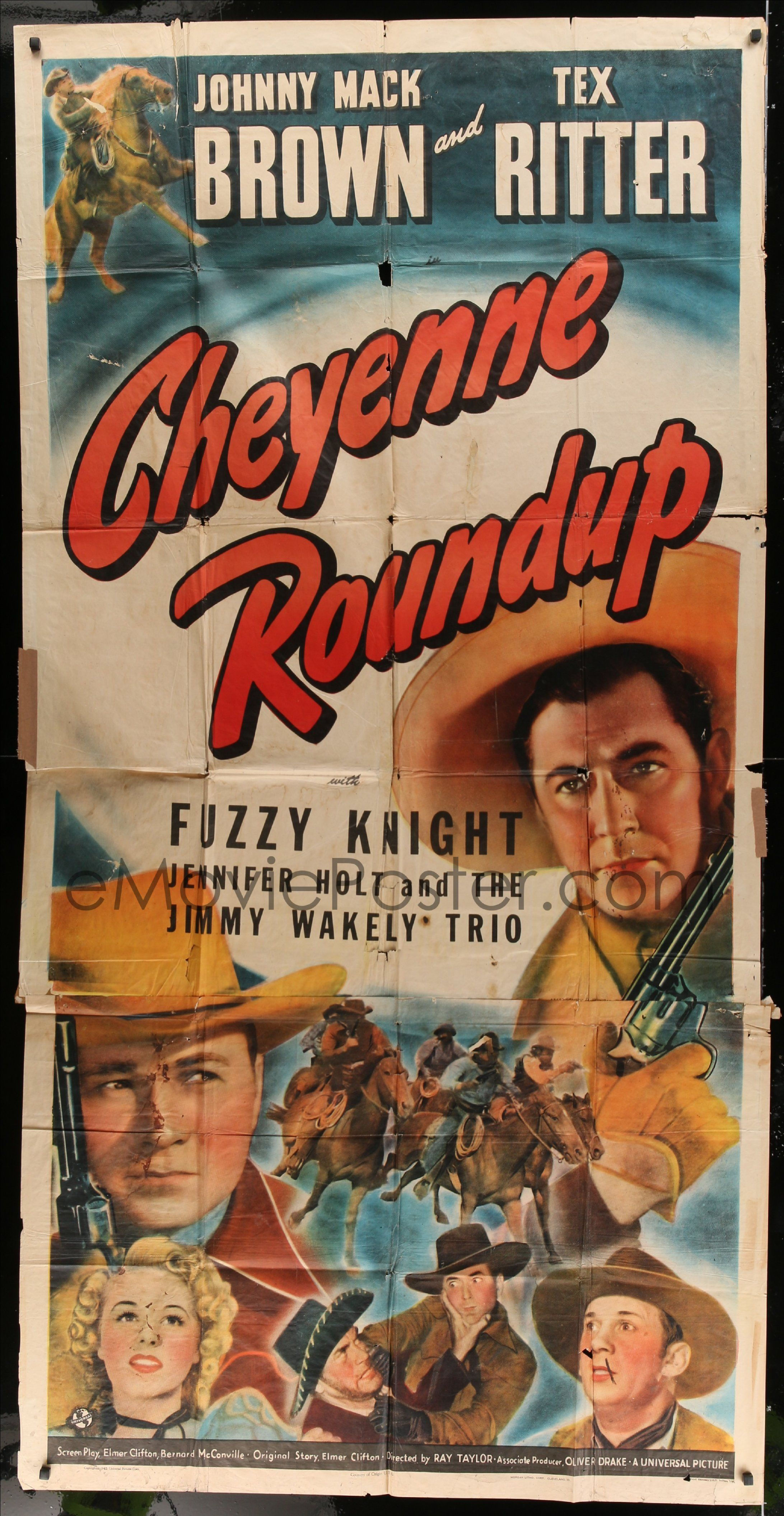 Wallpaper #JWen7ZIBSpphPi3-n1mk210 Emoviepostercom Image for 5w349 Cheyenne Roundup 3sh 43 Johnny Mack