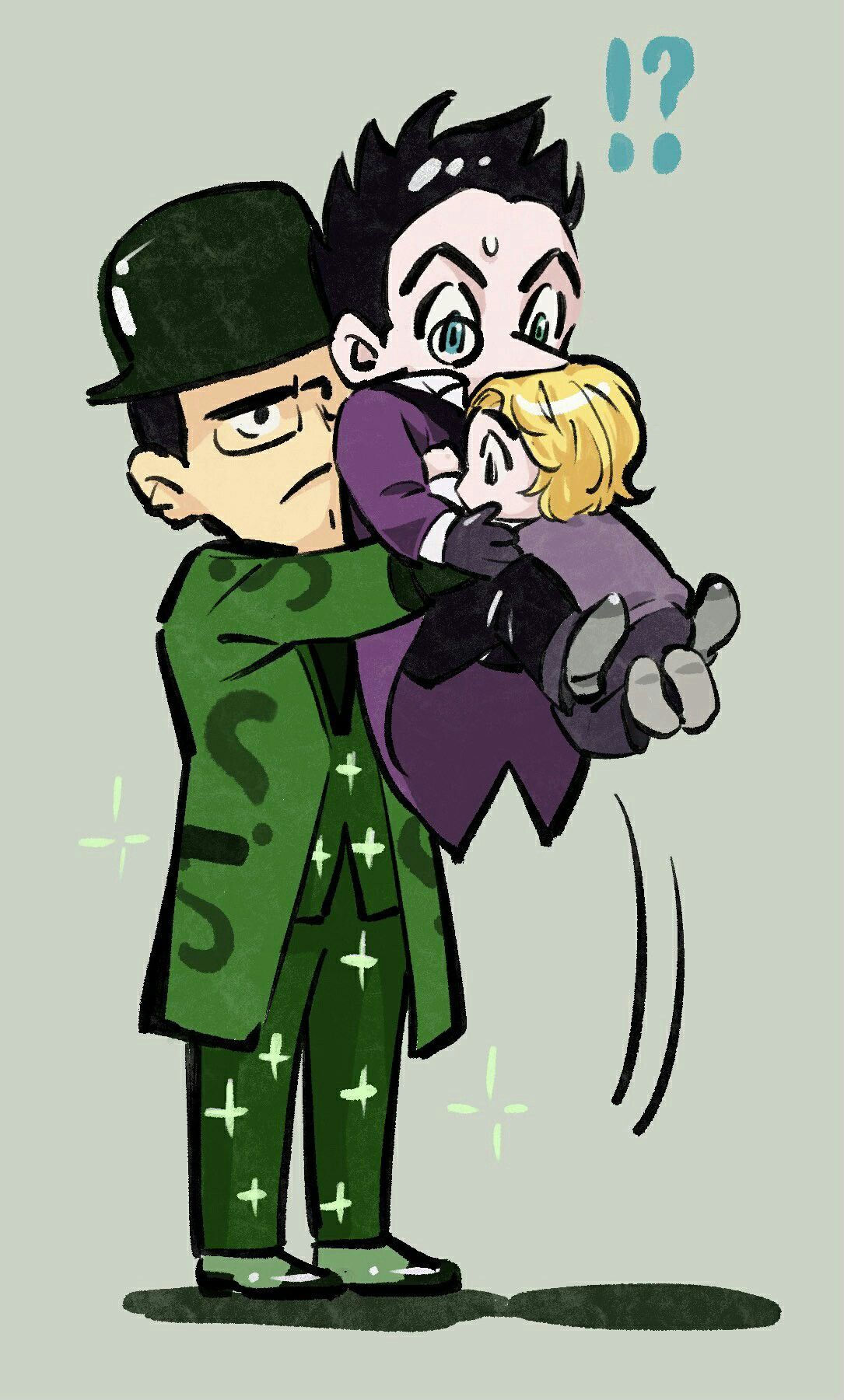 Wallpaper #CQPmYpMBpyOg8YnEk9RU149 Penguin and Riddler Penguin Gotham Riddler Gotham Gotham TV DC