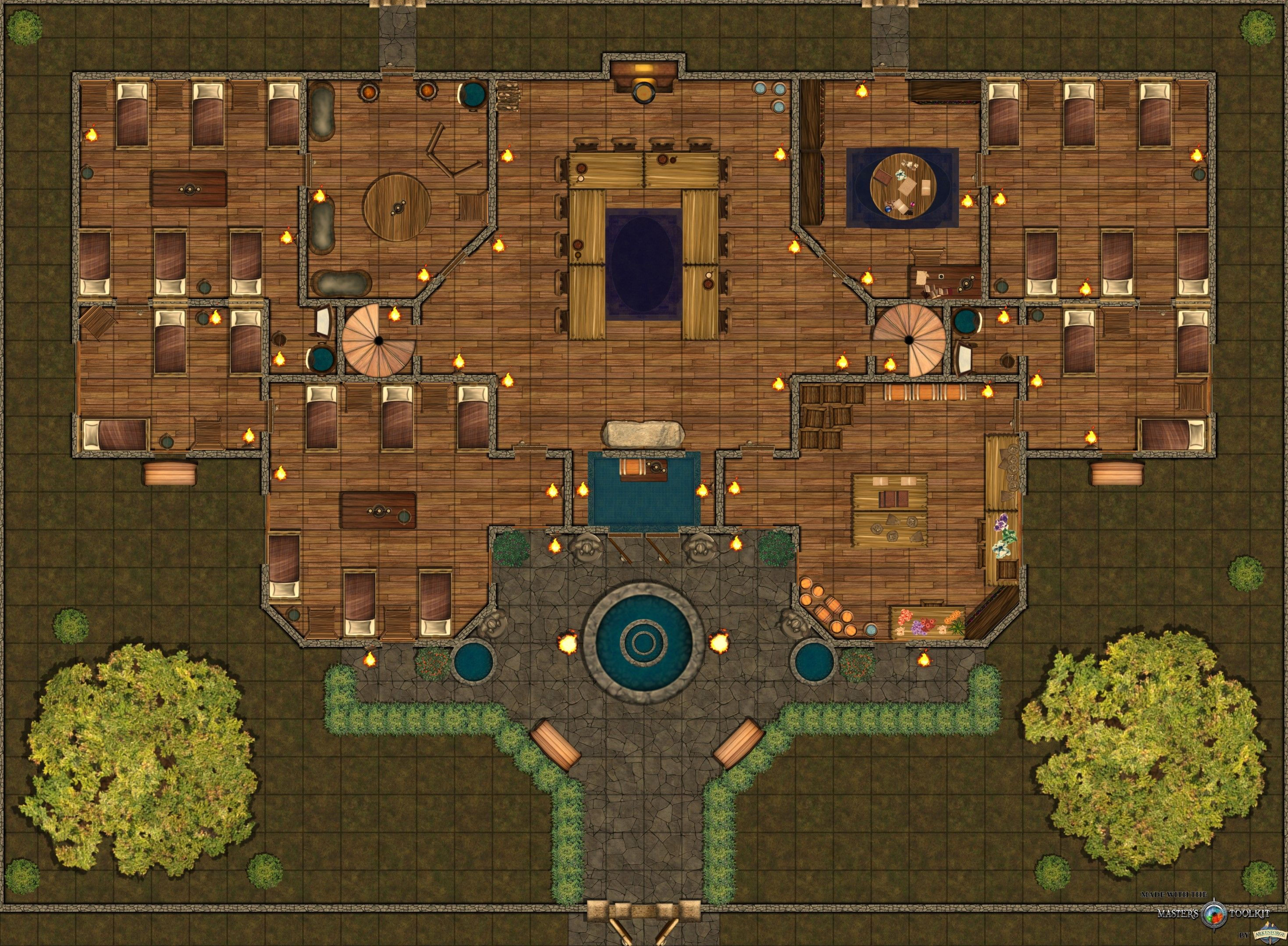 Wallpaper #1Wc_AZMBSpphPi3-tKn0187 Castle Rpg Map by Iolar5 This is a Free Tabletop Rpg Map by the