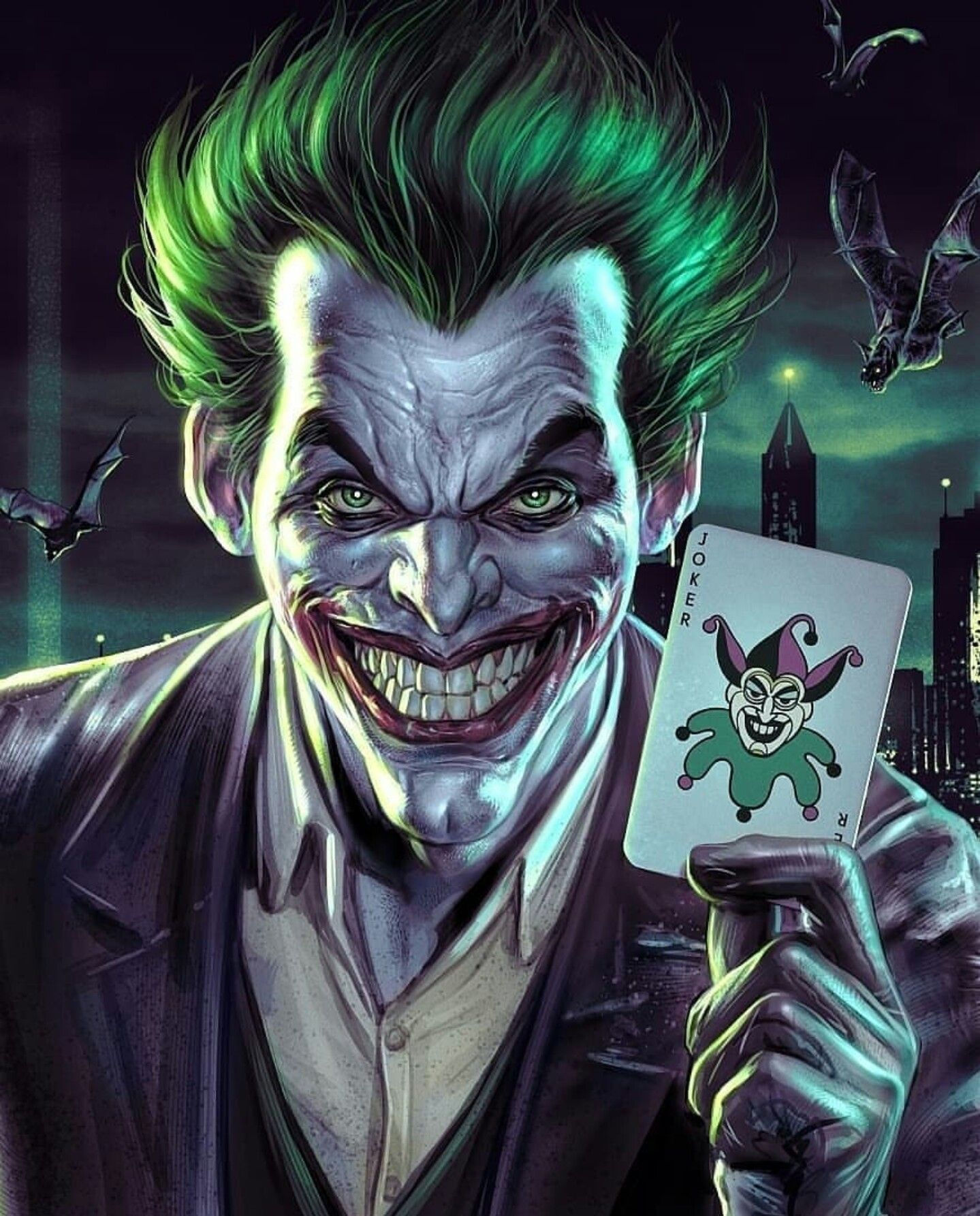 Wallpaper #bHOrh44BFI5NbQksUSG551 Joker DC Comics Batman vs Joker Joker Comic Batman Comic Art Gotham