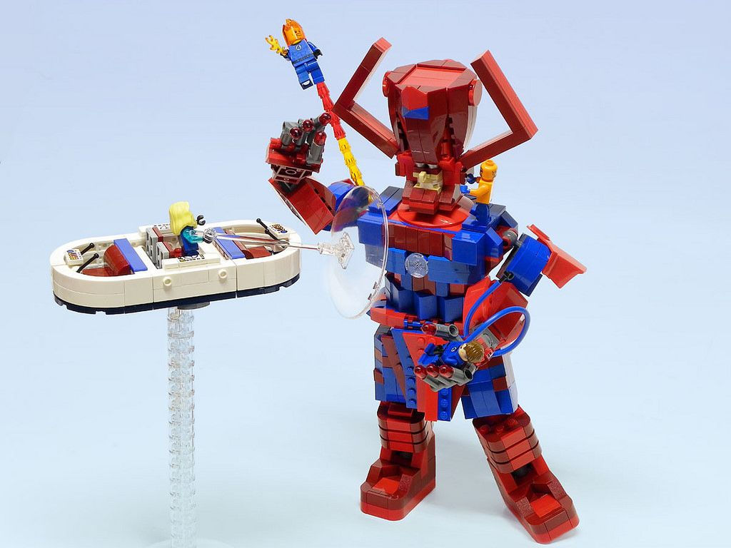 Wallpaper #db2aa Custom Lego Marvel Super Heroes Galactus Minifigure