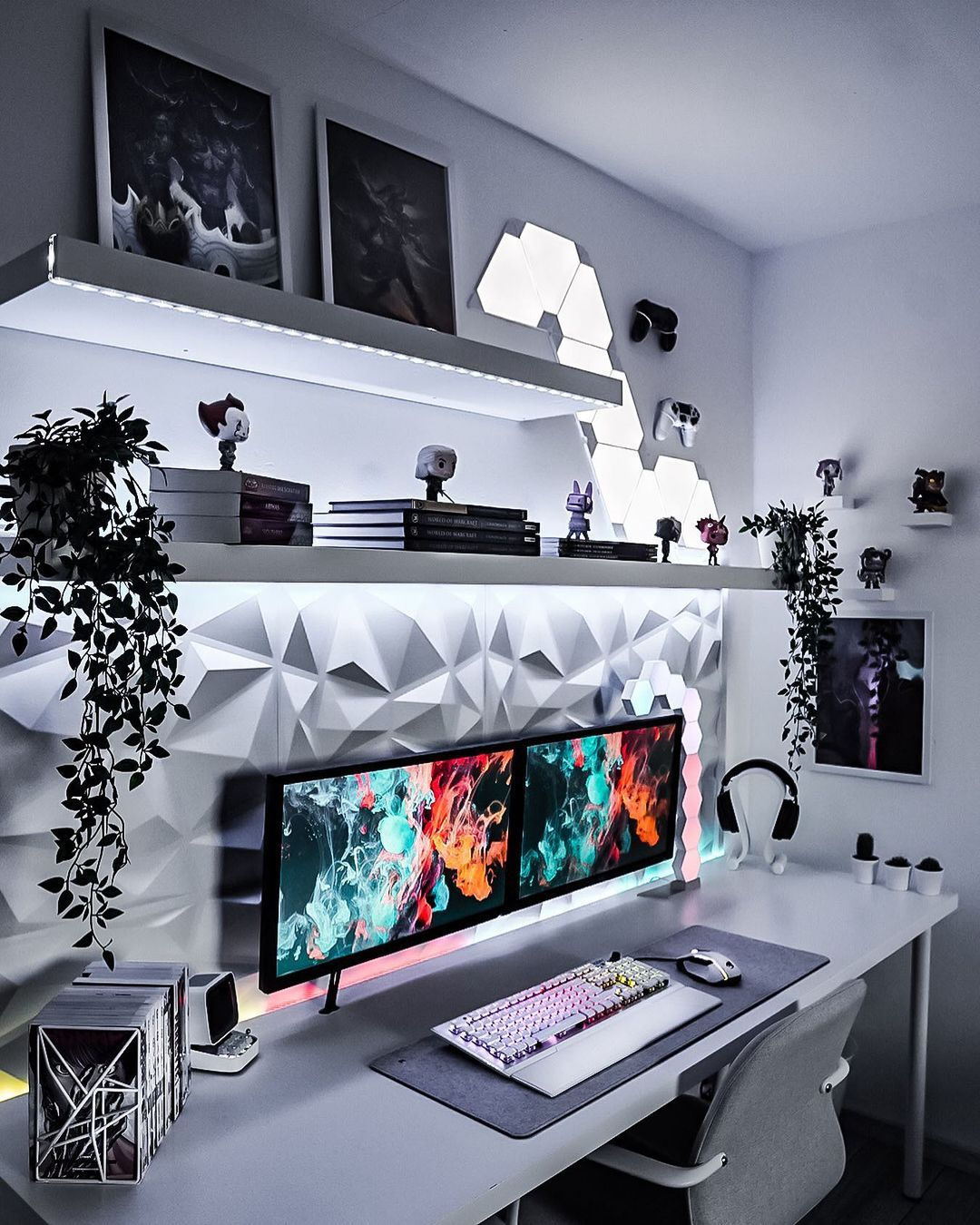 Wallpaper #Lh07LJMBlOZrFDOkAMrZ208 Gaming Desk Set Artofit