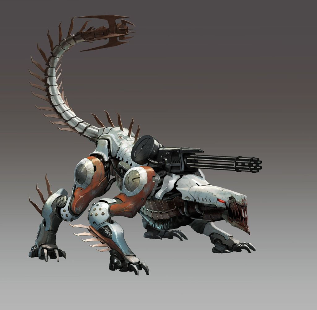 Wallpaper #32cE-5IBSpphPi3-g5LU5 Jackal Illustration Robot Animal Robot Concept Art Robots Concept