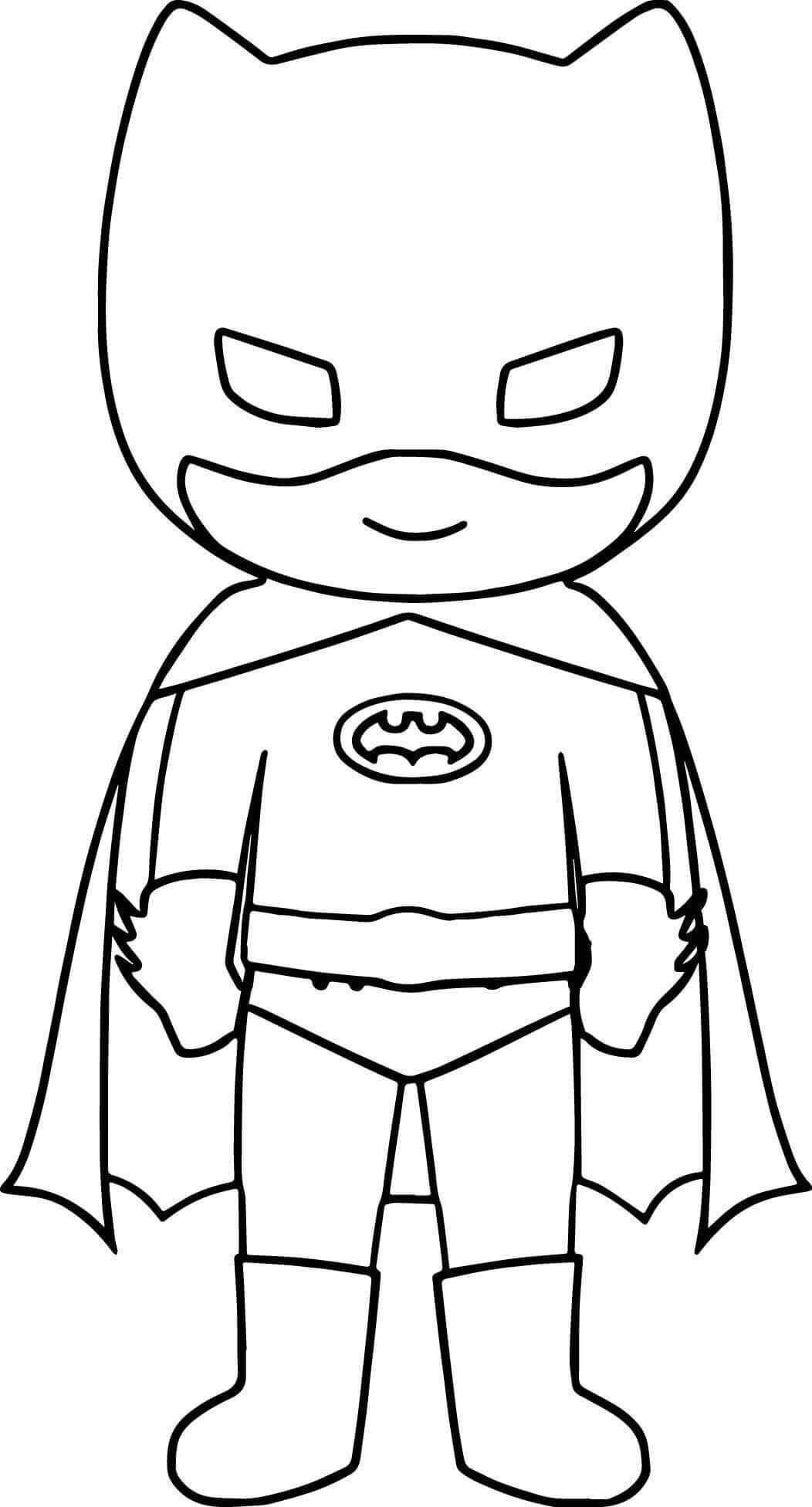 Wallpaper #558cc How to Draw Cute Chibi Batman from DC Comics in Easy Step by Step