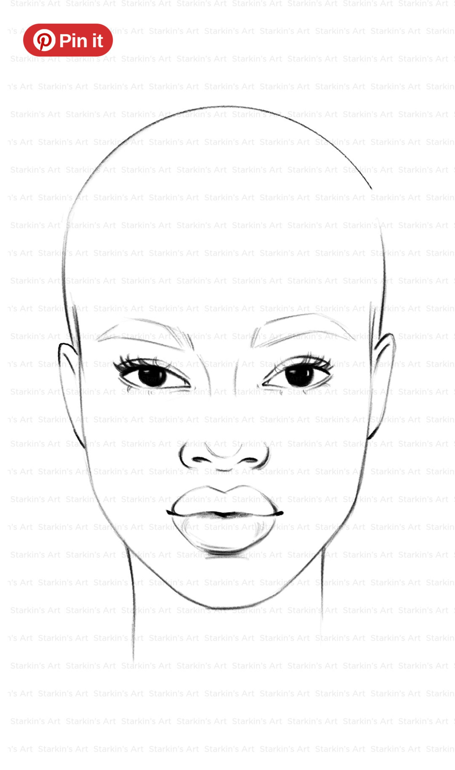 Wallpaper #1WfB-JIBSpphPi3-ior0158 Female Faces Coloring Coloring Pages Coloring Books Face Coloring