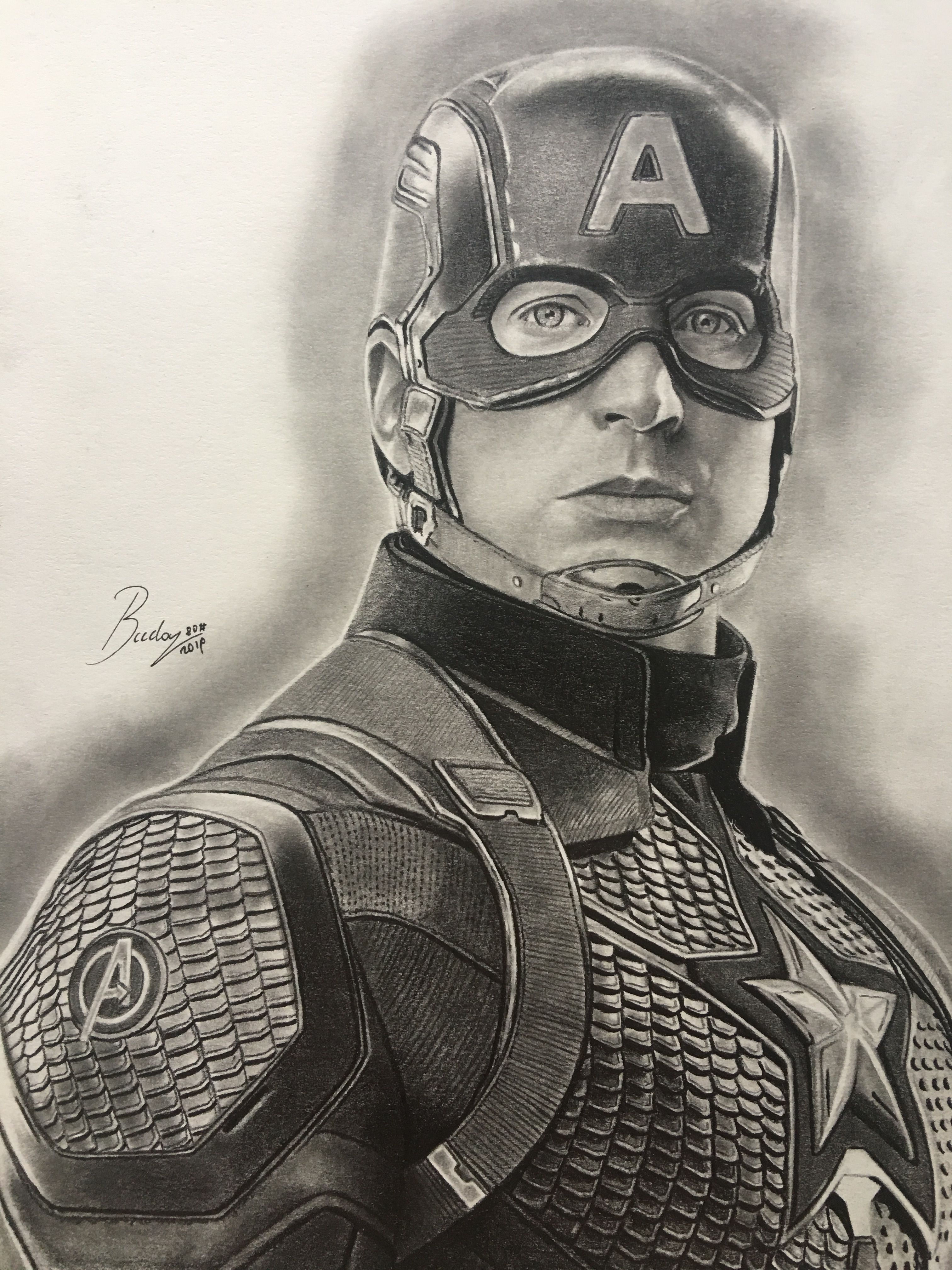Wallpaper #MXQTvY4B_8f4nGFarmuB36 Mediana Sabio Consultar Capitan America Dibujo a Lapiz Desventaja Vaca