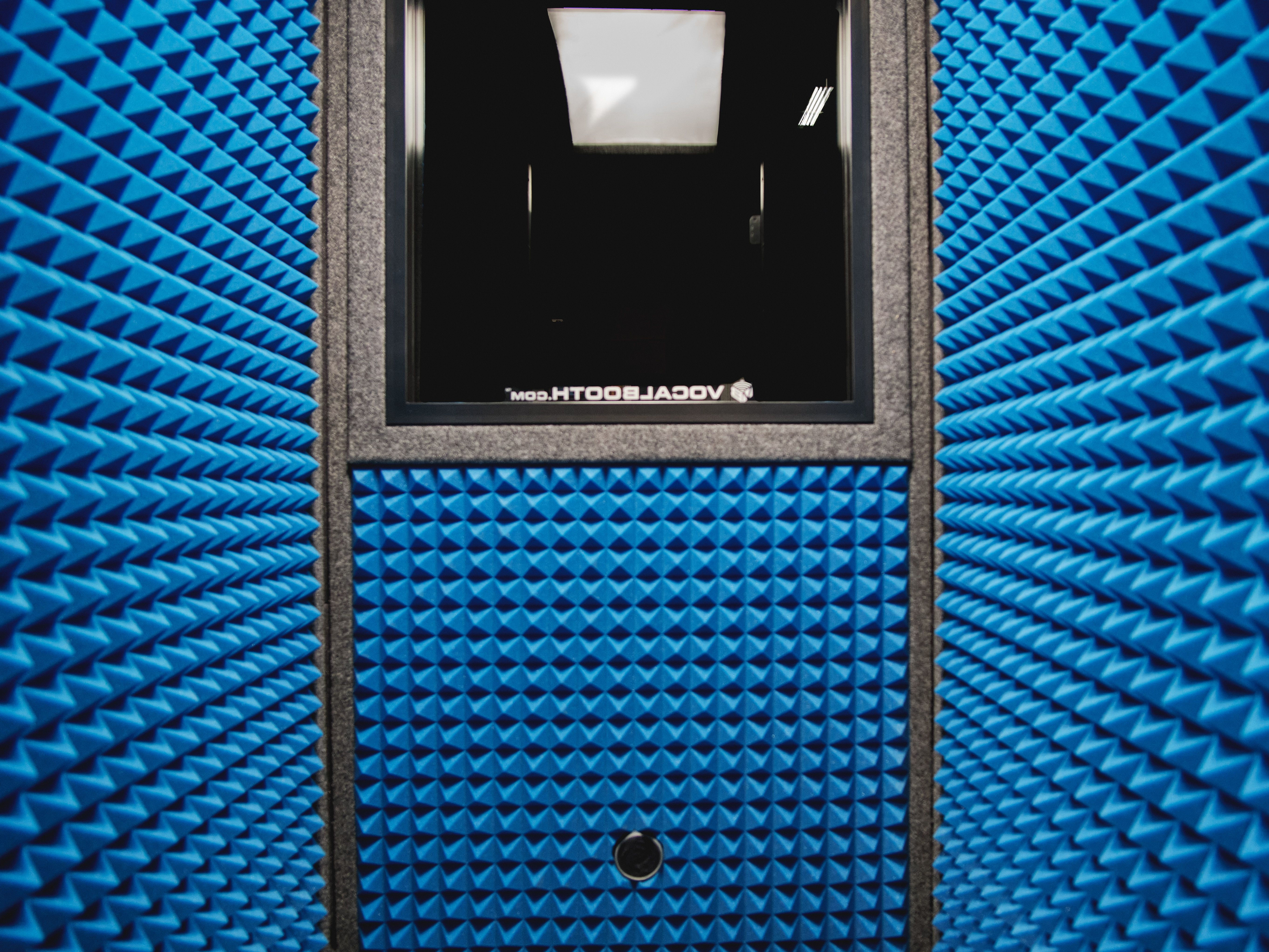 Wallpaper #OmijFpMBSpphPi3-0gzx74 Vocalbooth Blue Studio Foam Studio Foam Music Studio Room Studio