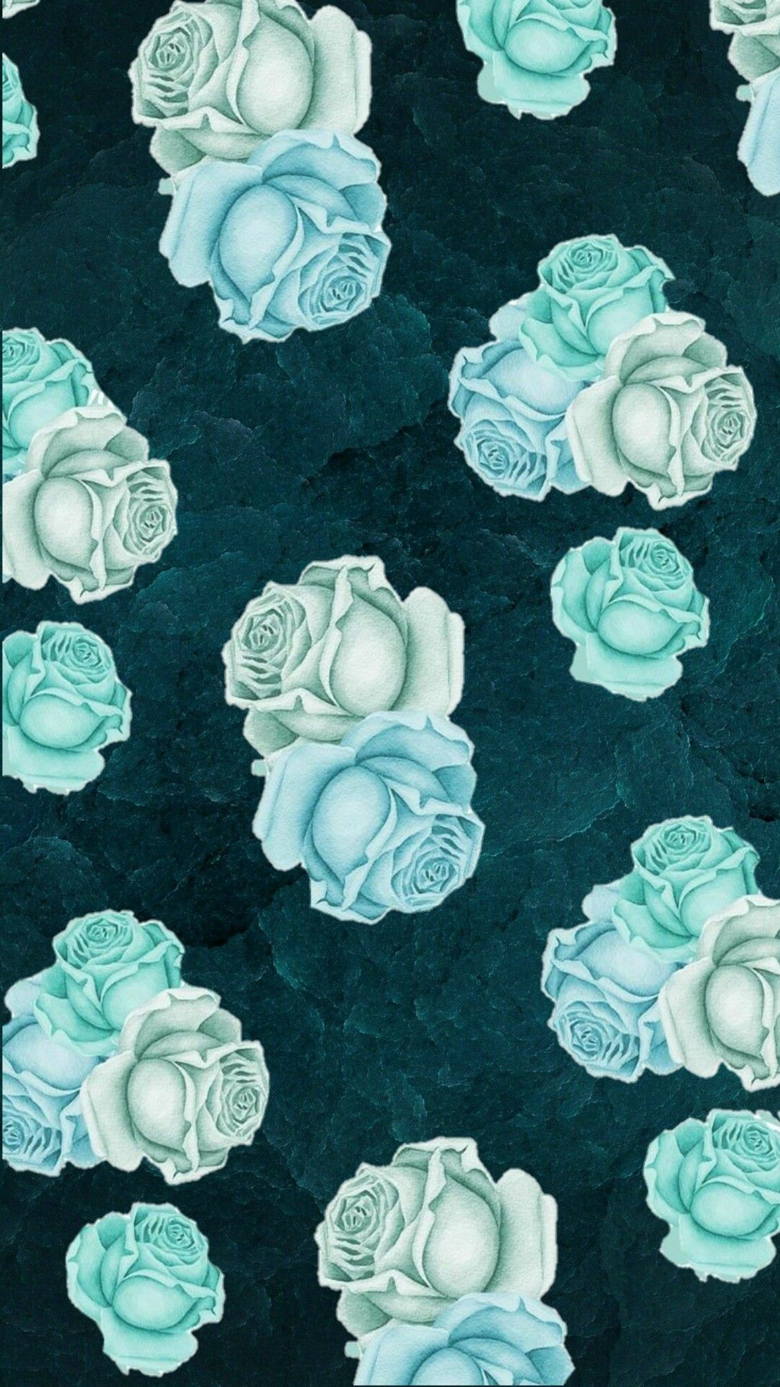 Wallpaper #zGhWIpMBSpphPi3-CTJk103 Teal Flower Wallpaper Mural Wall