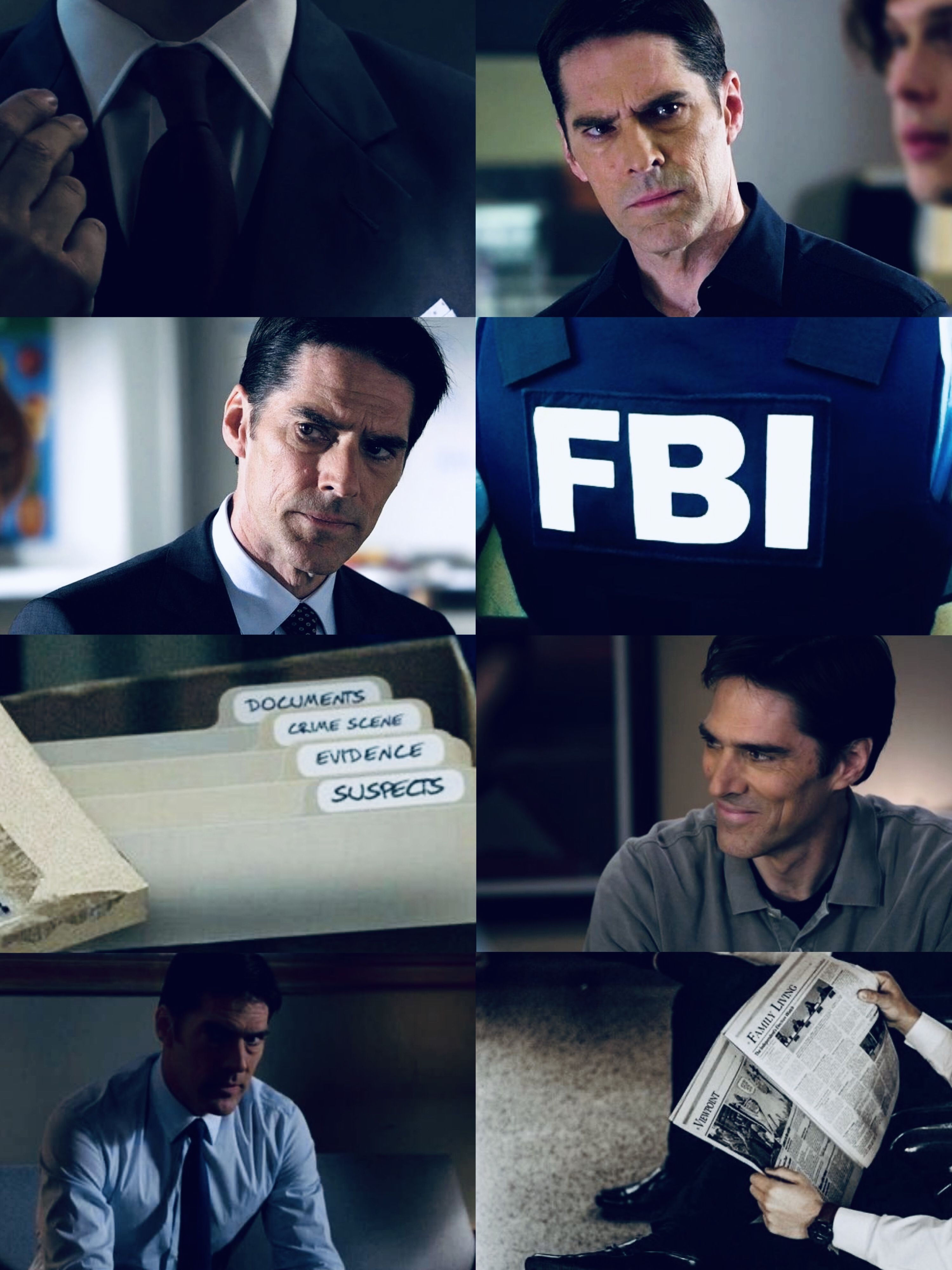 Wallpaper #zWdQ-ZIBSpphPi3-lozD364 Aaron Hotchner Criminal Minds Funny Thomas Gibson Crimal Minds