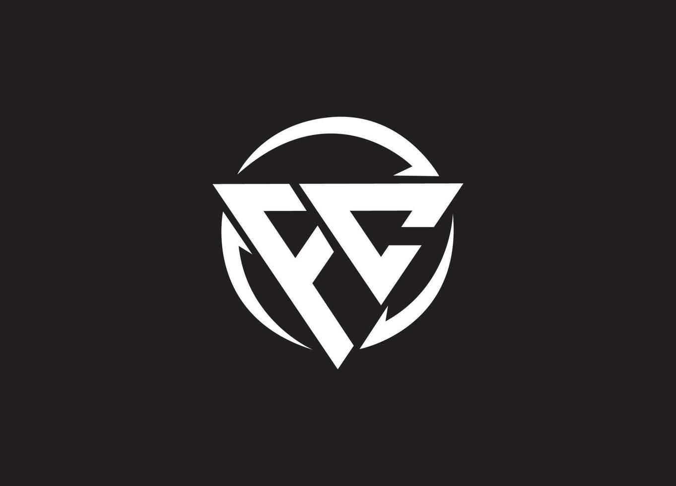 Wallpaper #Dbiz25IBJvJKYCmE9fje294 Initial Letter Fc Triangle Monogram Simple Clean Modern Logo