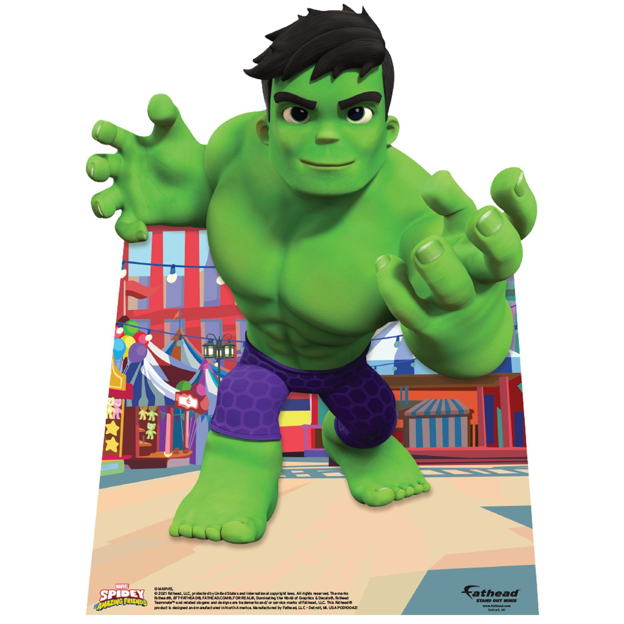 Wallpaper #Ix3SLZMBlOZrFDOkl9Jx220 Spidey and His Amazing Friends Hulk Mini Cardstock Cutout Officiall