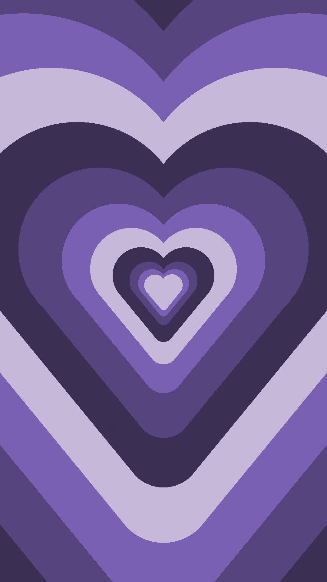 Wallpaper #pGc1AJMBSpphPi3-mKUB190 A Heart Shaped Object in Purple and White