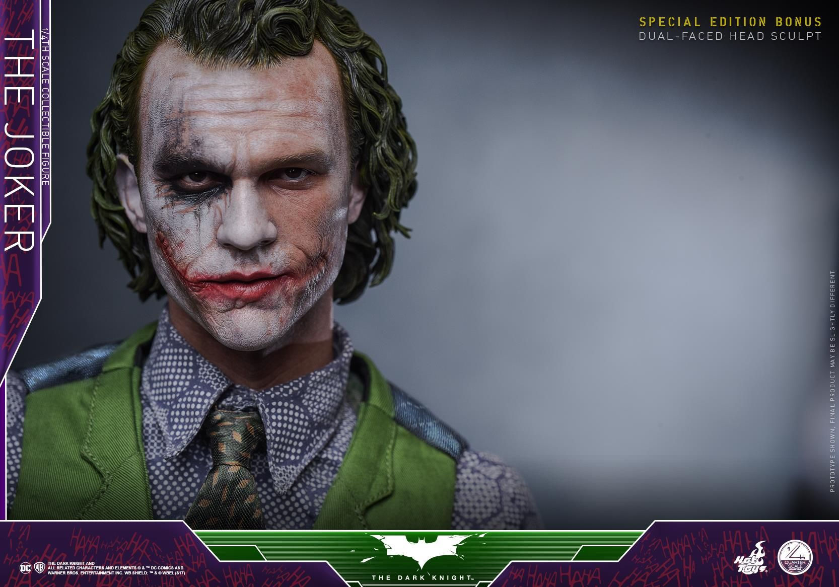 Wallpaper #nmfbC5MBSpphPi3-3tto276 Hot Toys Joker 2 Batman vs Joker Heath Ledger Joker DC Comics Batman