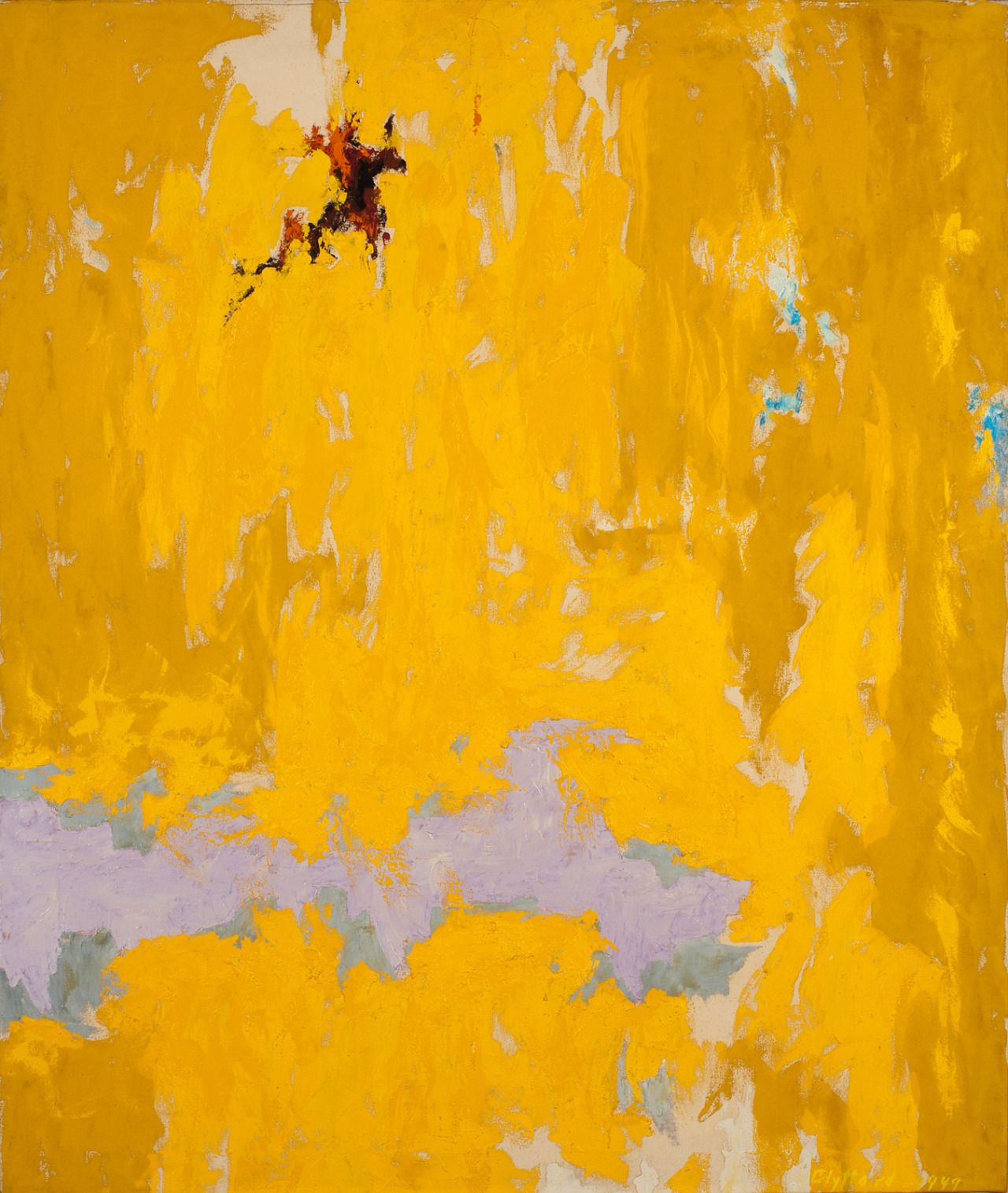 Wallpaper #SWeu7pIBSpphPi3-HV6n53 Jimlovesart Clyfford Still Ph 129 1949 Abstract Expressionism