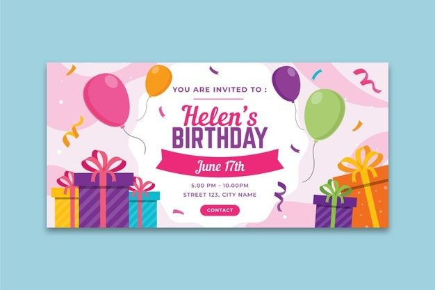 Wallpaper #tbne3ZIBJvJKYCmEsQLe362 Birthday Party Banner Template Free Download