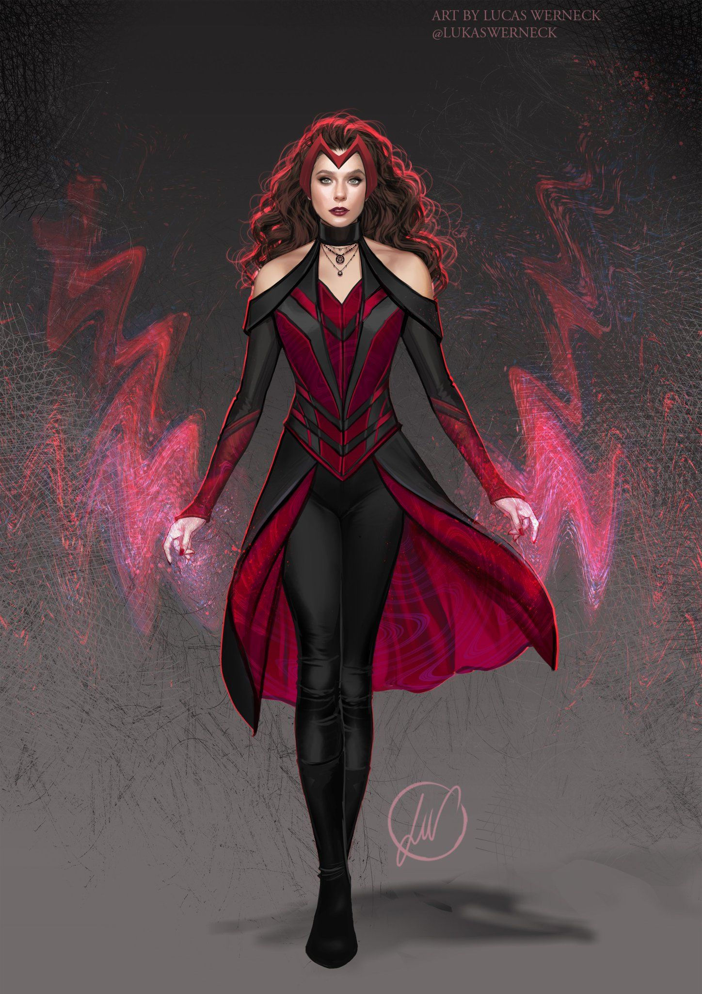 Wallpaper #9Gcg9JIBSpphPi3-J3gH212 Wandavision Scarlet Witch New Costume Scarlet Witch Costume
