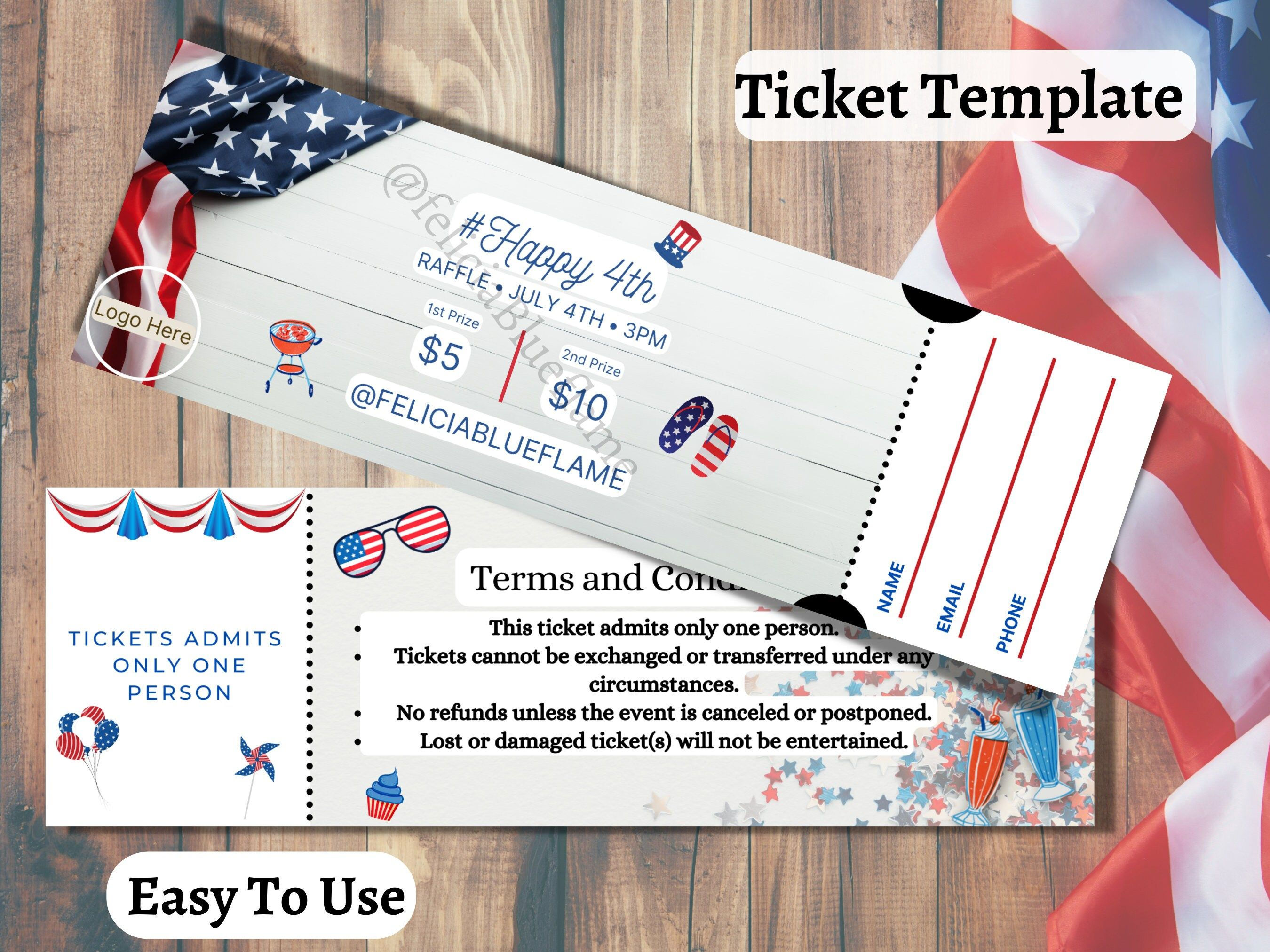 Wallpaper #58496 Free Printable Raffle Ticket Templates