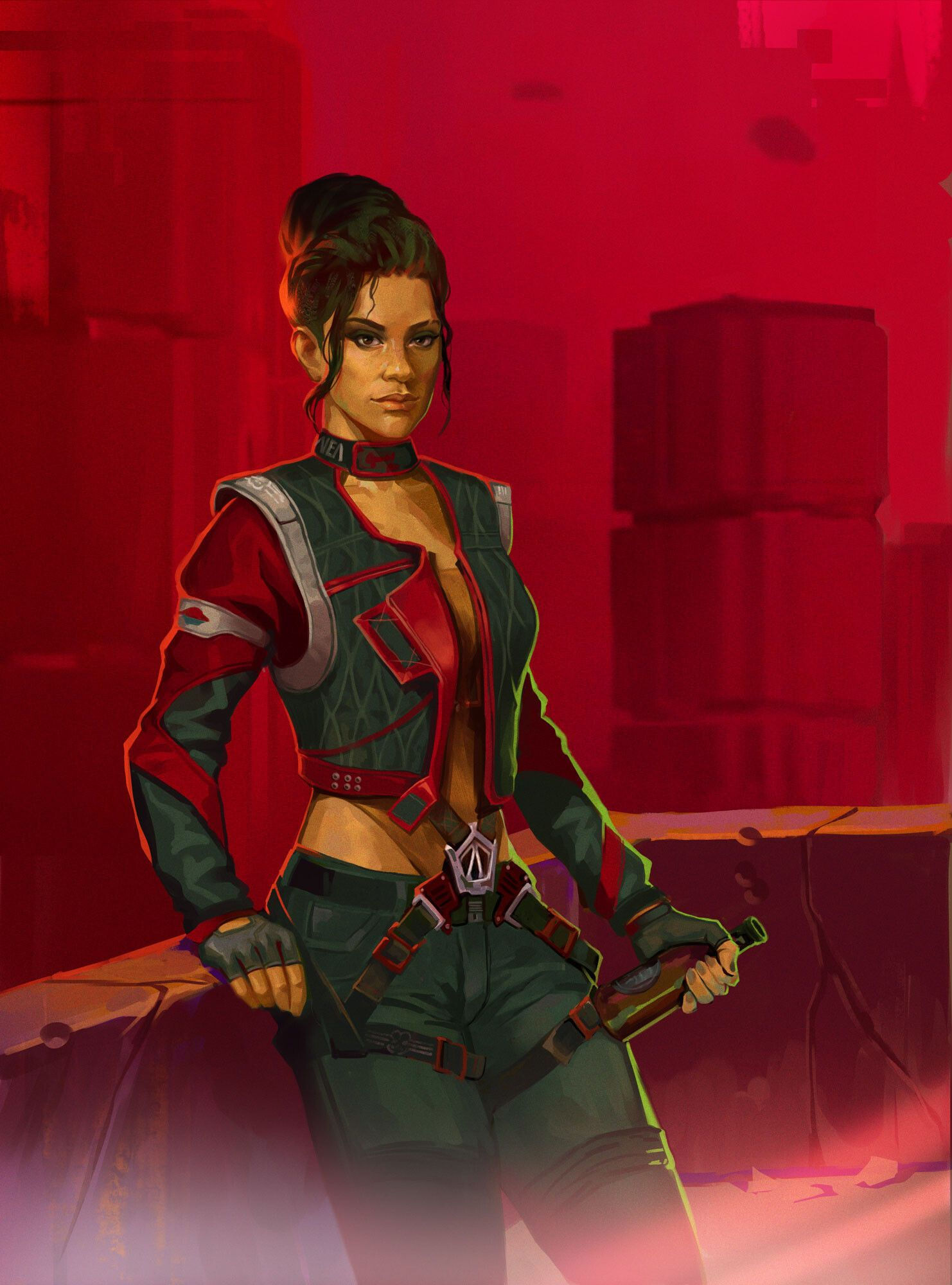 Wallpaper #g3MGhI4BFI5NbQksbRze50 Panam Palmer Cyberpunk2077 Fanart Pavel Starikov