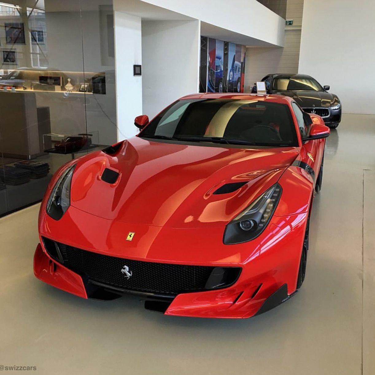 Wallpaper #HwCN644BSdW8dNoulRLj26 Ferrari F12 Tdf Painted in Rosso Corsa Photo Taken by at Swizzcars on