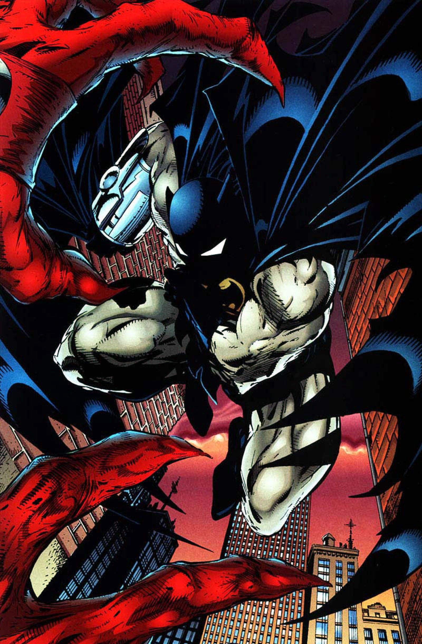 Wallpaper #z2dK-5IBSpphPi3-fJPS24 Todd Mcfarlane Spawn Batman Comic Book Artwork Comic Book Artists