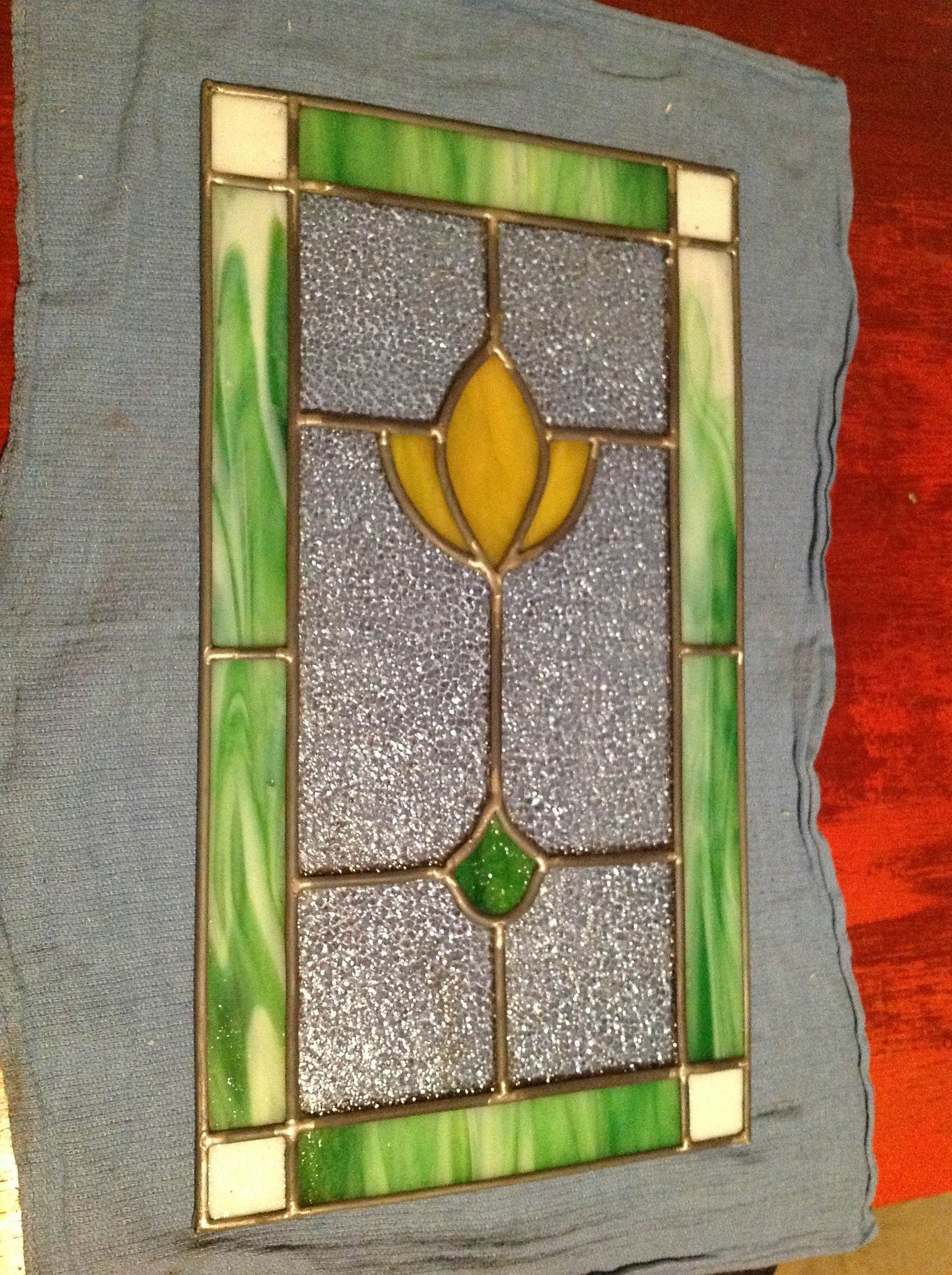 Wallpaper #5be1b Diy Stained Glass on Old Window Pane with Design Masters Tint It