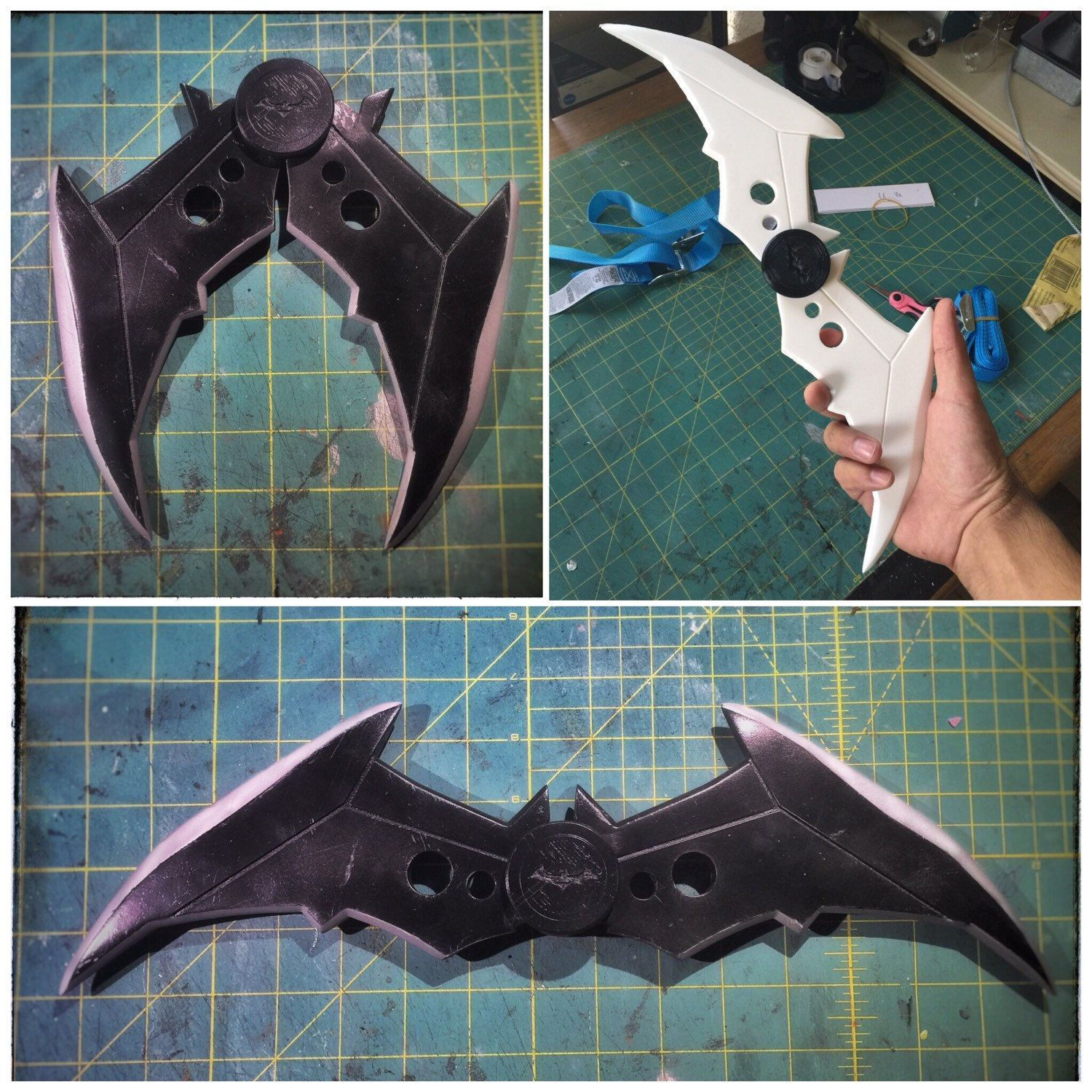 Wallpaper #wmdy-pIBSpphPi3-TZDT194 Cosplay Prop Template for Batman Batarangs Kits How to Craft Supplies