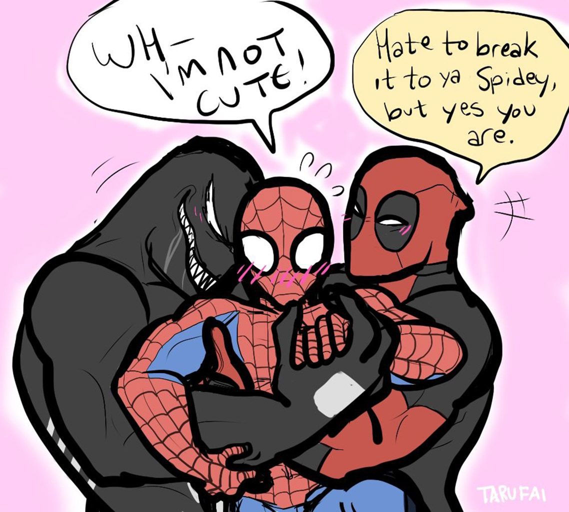 Wallpaper #7BGlM5MBXrlMTfB52Epu55 Spideypool Venom Comics Marvel Venom Avengers Comics Avengers Memes