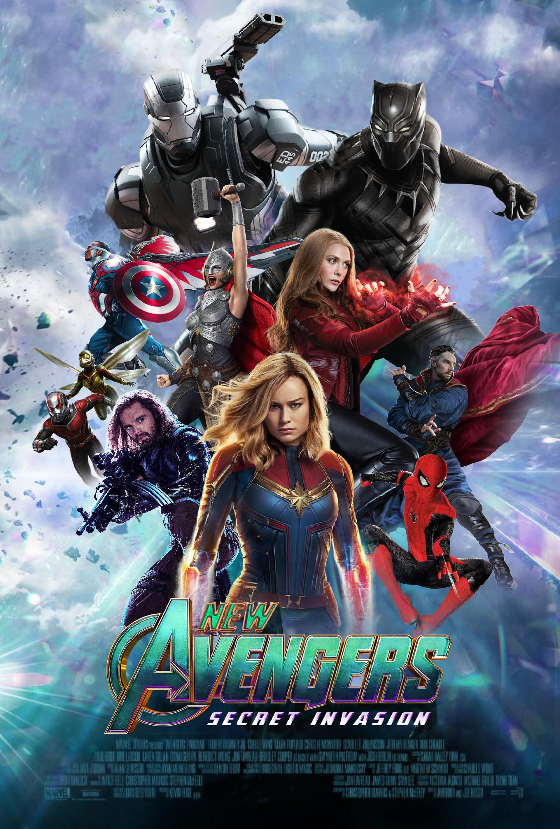 Wallpaper #MhnSHo8BtGB6xQ78znrH18 New Avengers Secret Invasion Poster Marvel Superhero Posters