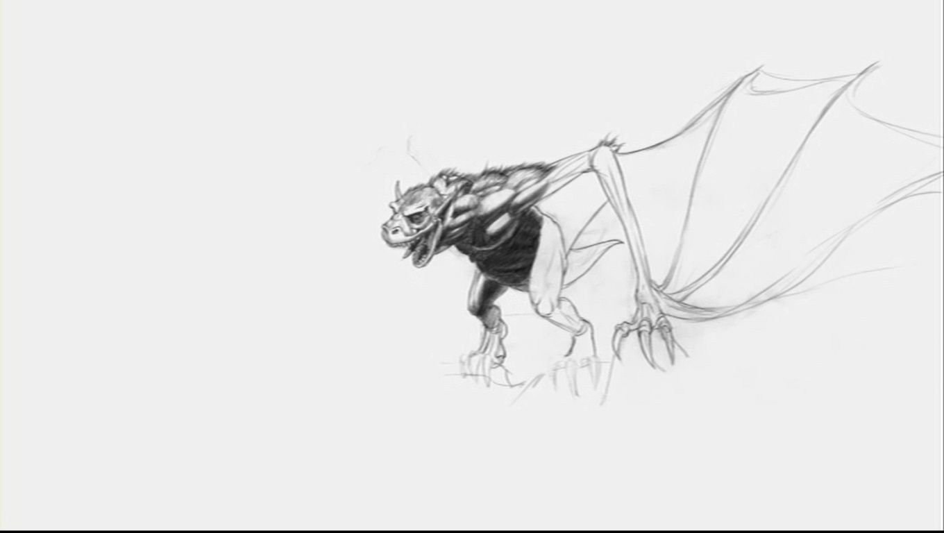 Wallpaper #dfTIOpMBKFX8bn3roXlL144 Bat Creature Concept Art Mificeskie Sushhestva