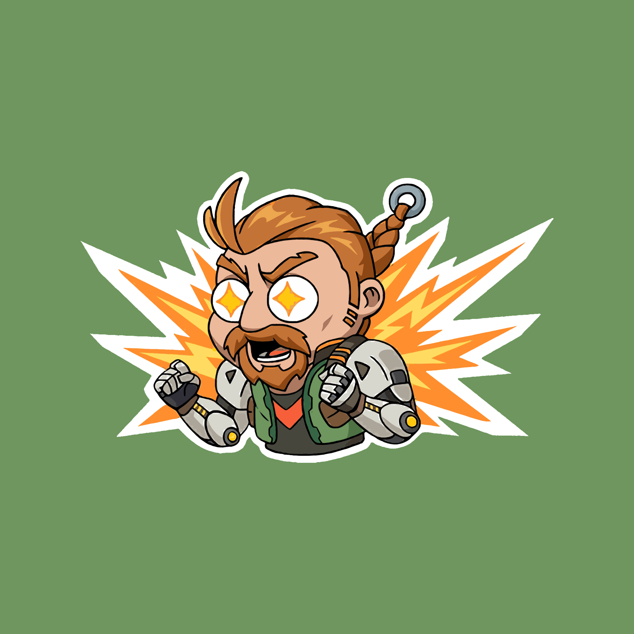 Wallpaper #t2f5-pIBSpphPi3-1JI2105 Breach Pumped Up Valorant Waterproof Sticker Etsy in 2024