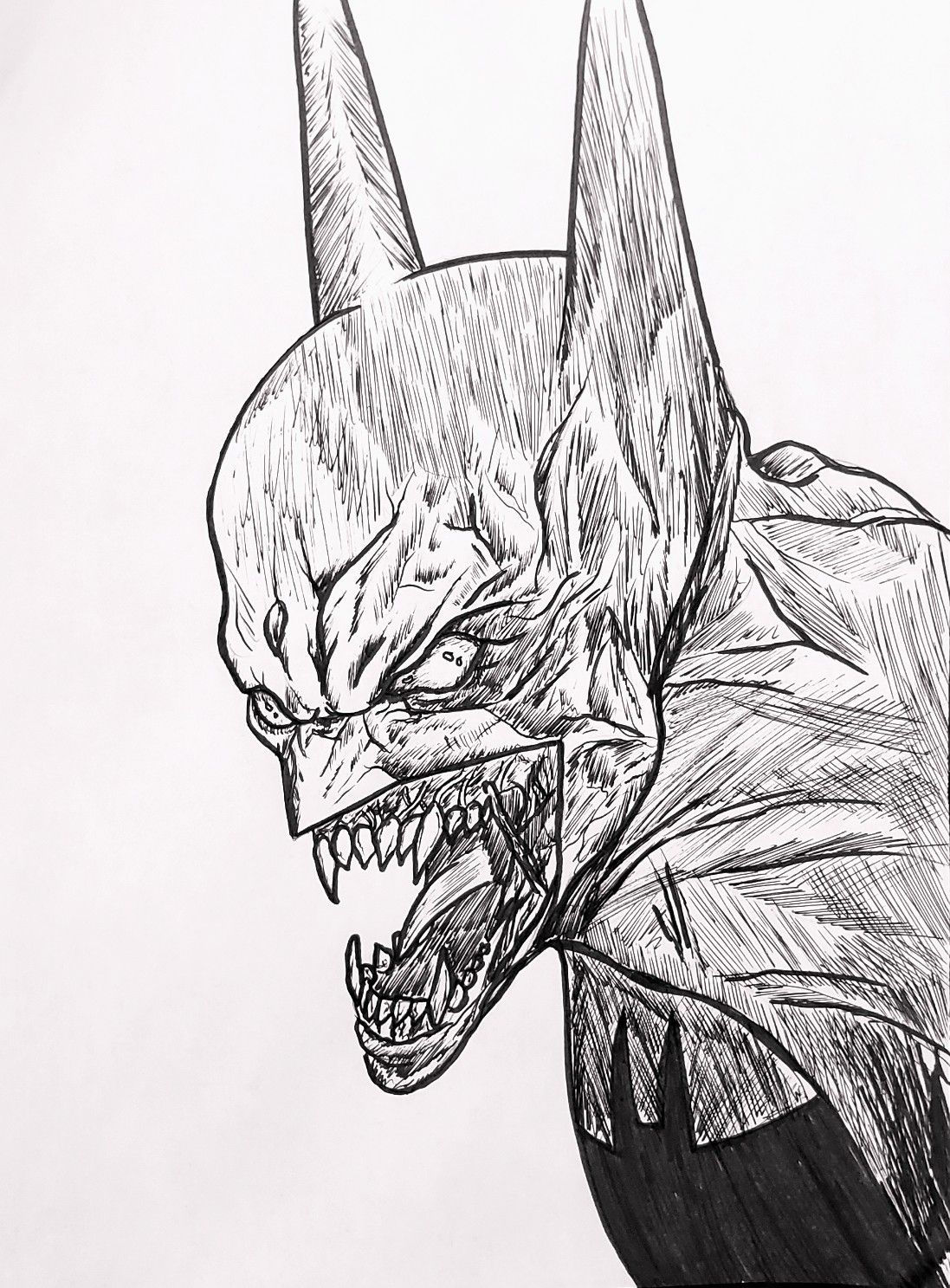 Wallpaper #NneDJpMB-pgBXx60OaJg164 Evil Batman Drawing Batman Drawing Evil Batman Drawings